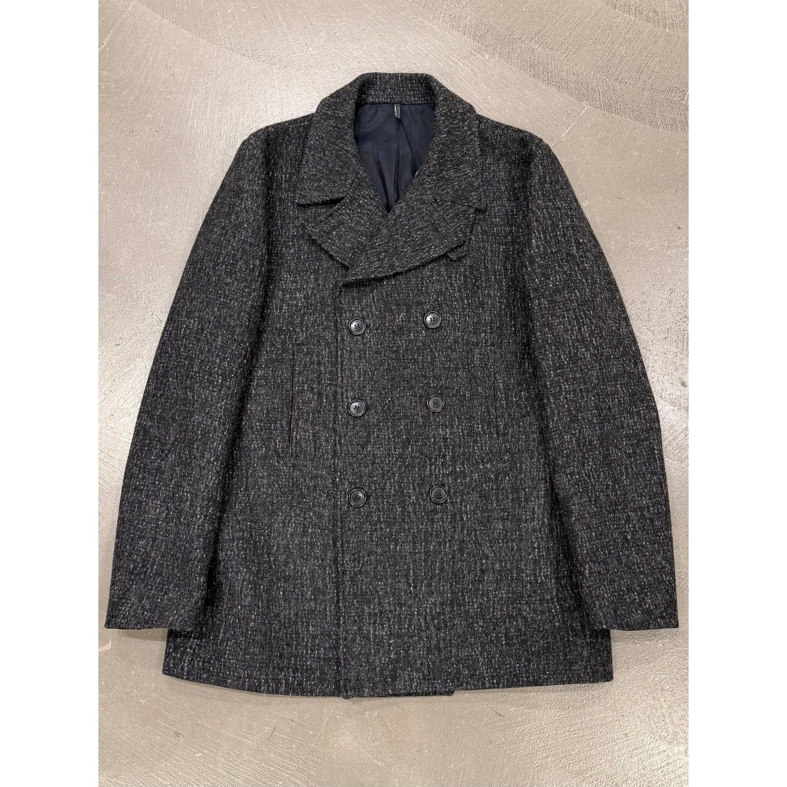 Dior 2010s Dior double breasted tweed wool coat Size US XL / EU 56 / 4 - 1 Thumbnail