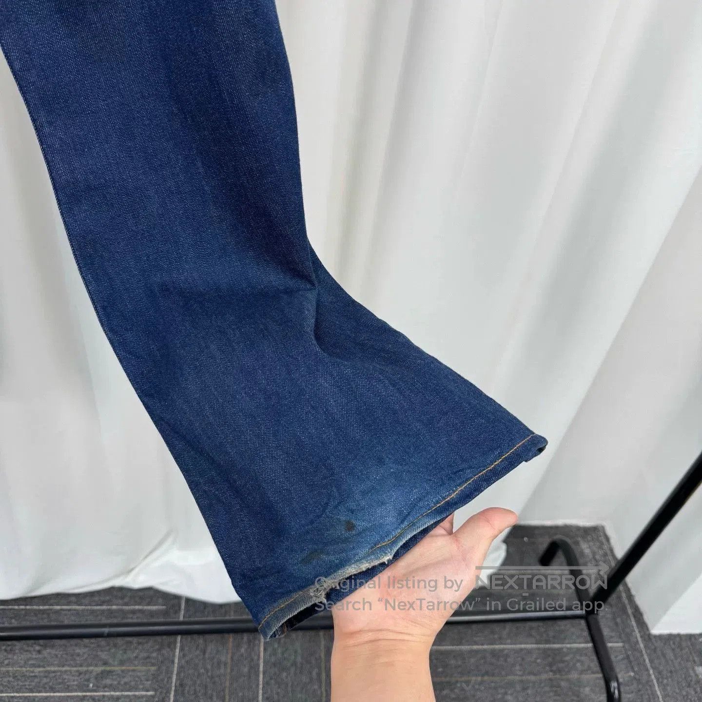 Acne Studios acne studios denim pants with leather label. Size US 31 - 5 Thumbnail