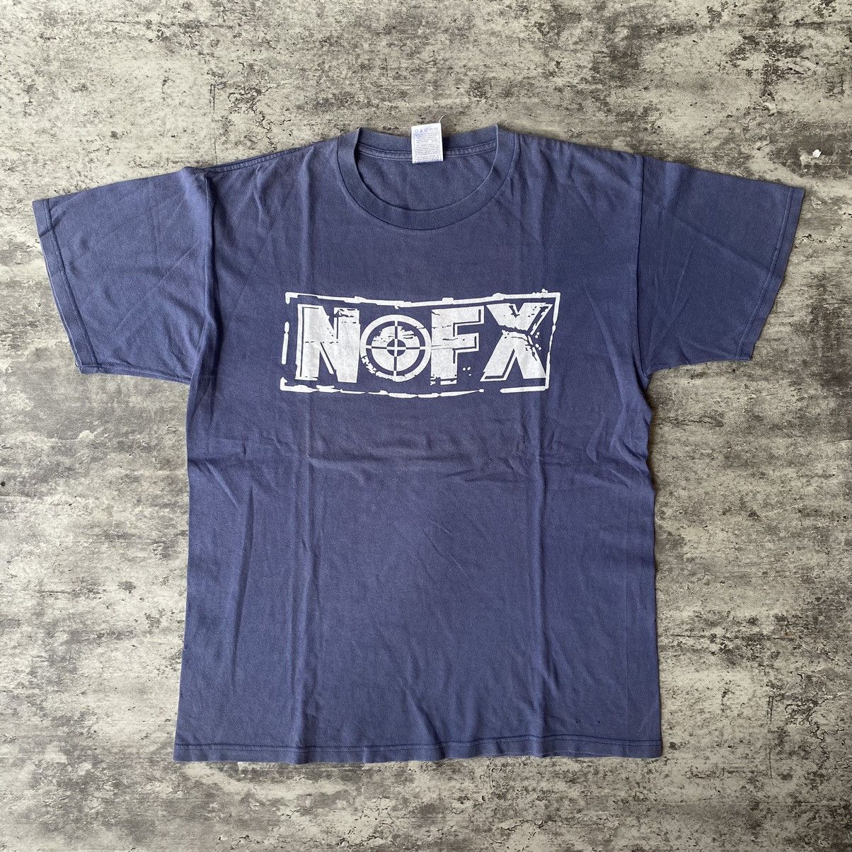Vintage 00s NOFX Fat Wreck Chords Logo T-Shirt