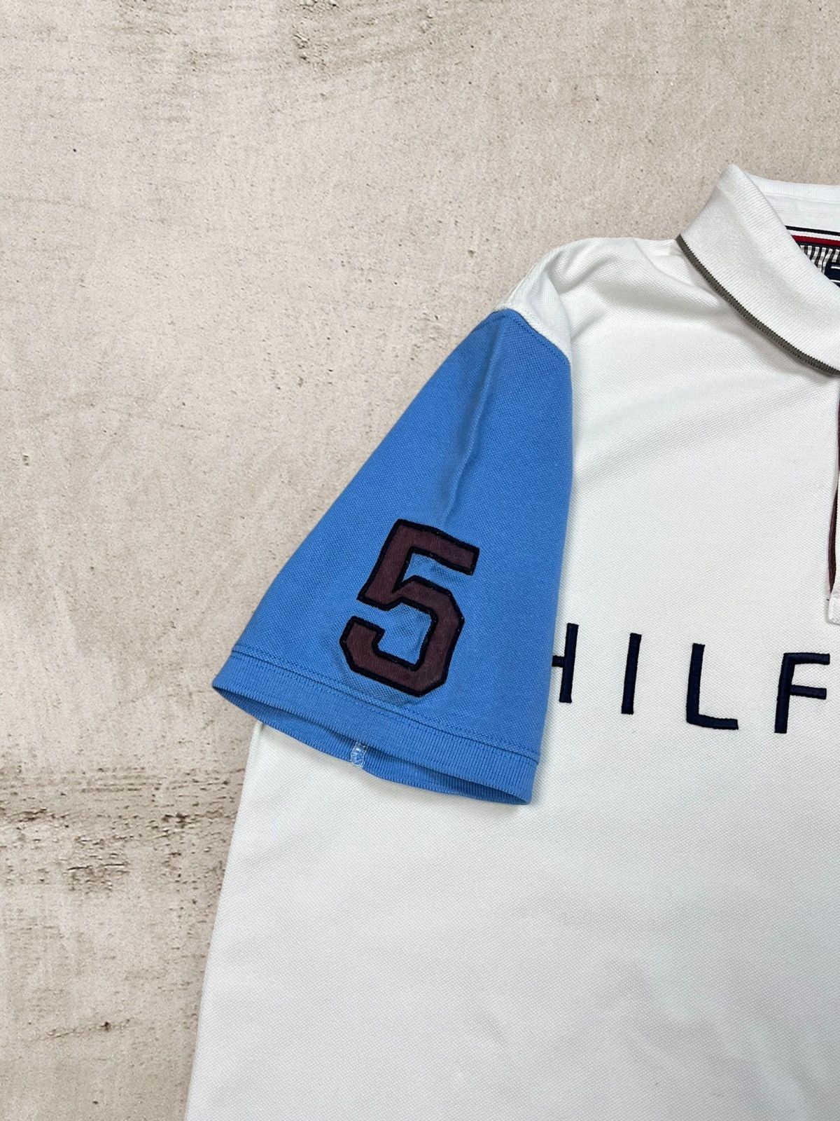 Tommy Hilfiger × Vintage Vintage Tommy Hilfiger Chief Keef Style Polo T-shirt XL Size US XL / EU 56 / 4 - 6 Thumbnail
