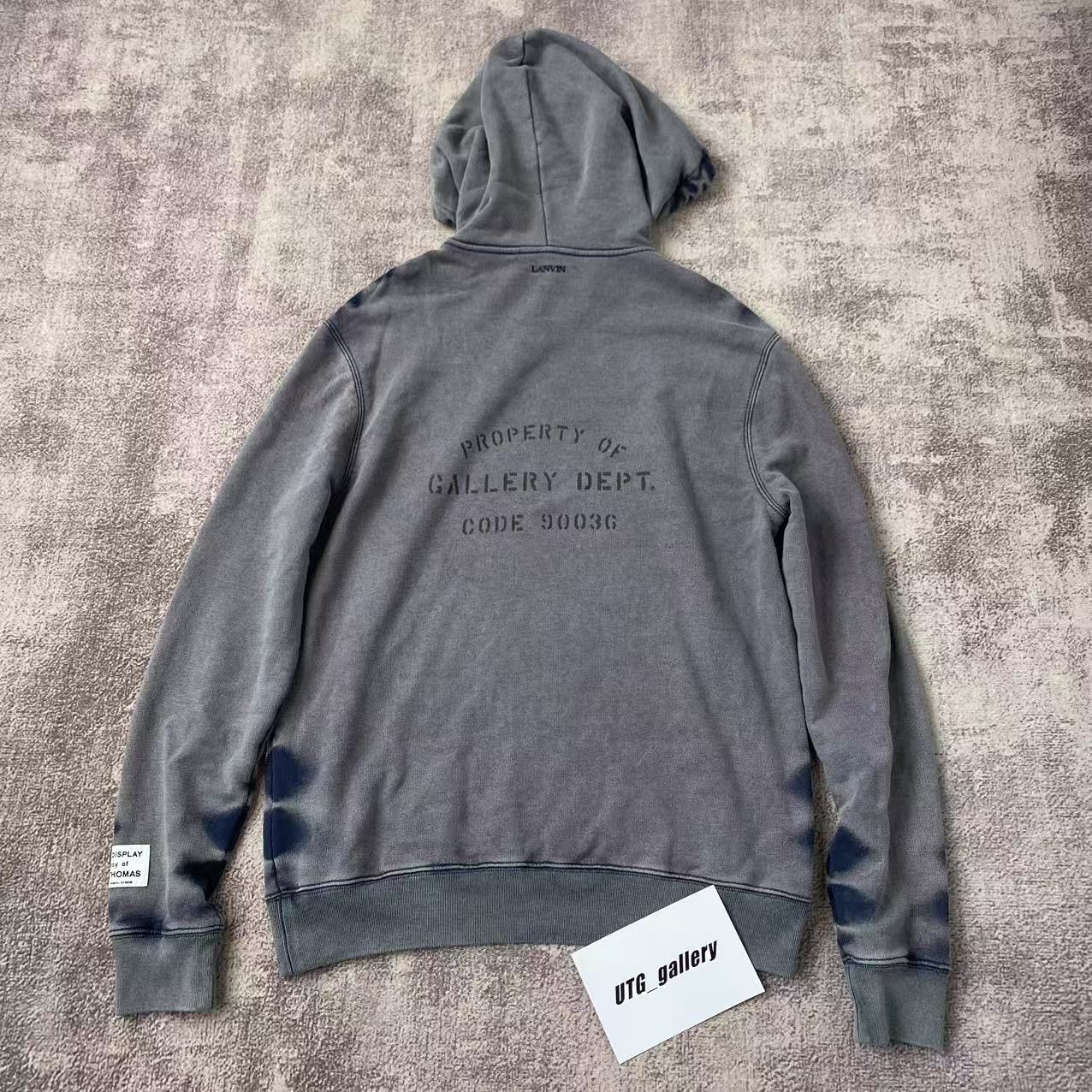 Gallery Dept. × Lanvin Gallery Dept. x Lanvin Paint Splatter Hoodie *Size L Size US L / EU 52-54 / 3 - 4 Thumbnail