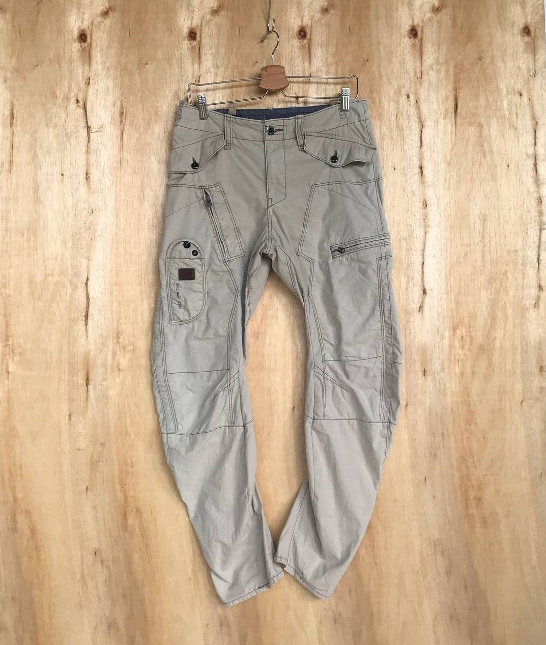 20471120 × Beauty Beast × G-Star (W30x28)G-Star Curved Leg cargo multipocket Size US 30 / EU 46 - 4 Thumbnail