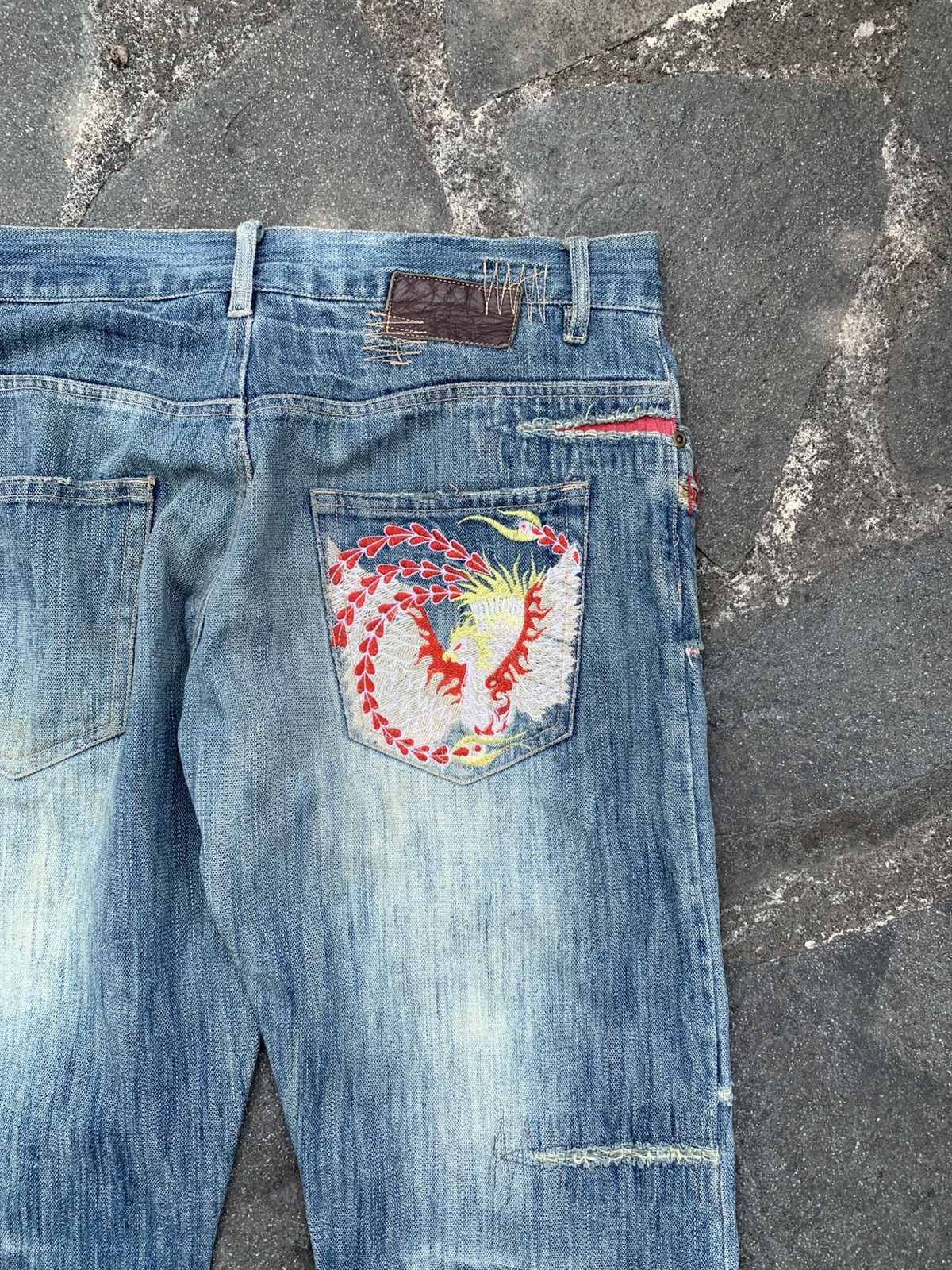 Other longpants phoenix art japan brand Size US 33 - 2 Thumbnail