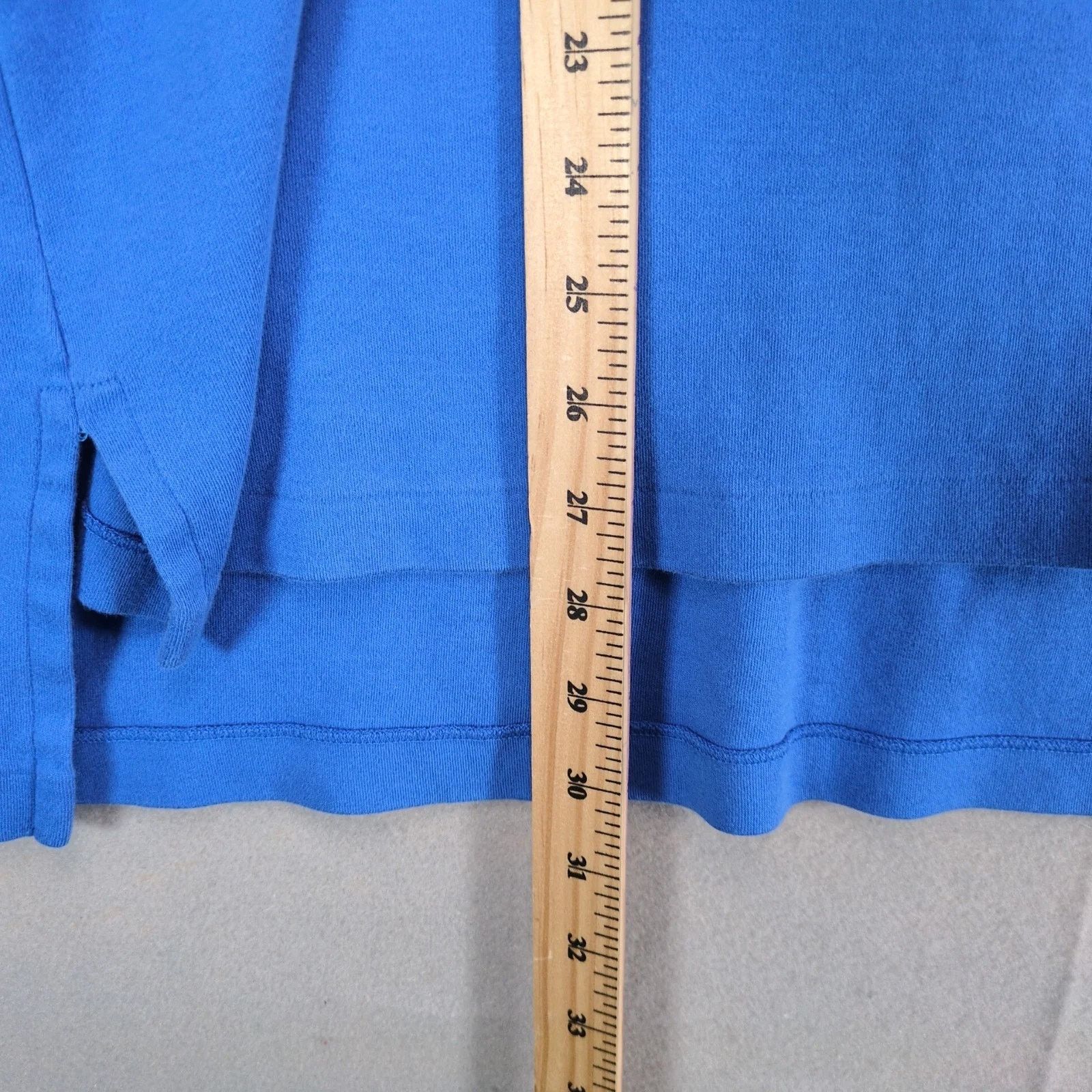 Polo Ralph Lauren Vtg Polo Ralph Lauren Blue Polo Shirt Men's L Short Slv Size US L / EU 52-54 / 3 - 7 Thumbnail