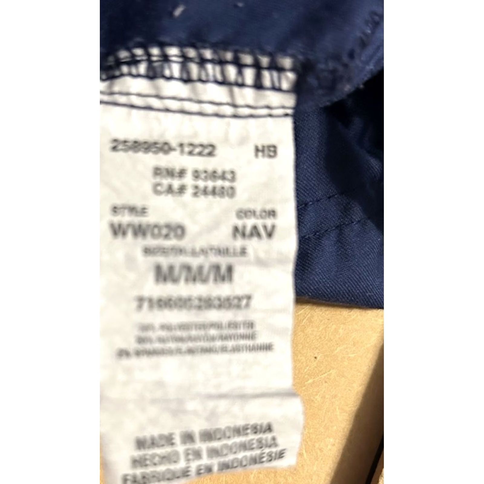 Cherokee Cherokee Scrub Pants Women Medium Navy Drawstrings Style#WW020 Blue Size 32" / US 10 / IT 46 - 6 Thumbnail