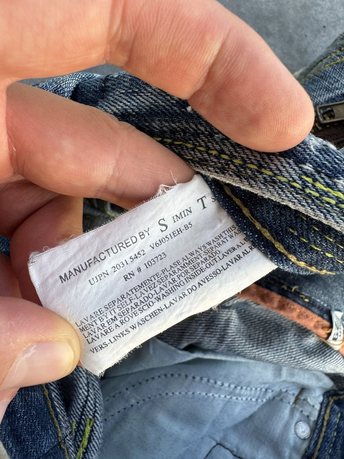 Giorgio Armani Rare Giorgio Armani Project Vintage Jeans luxury rare find Size US 29 - 5 Thumbnail