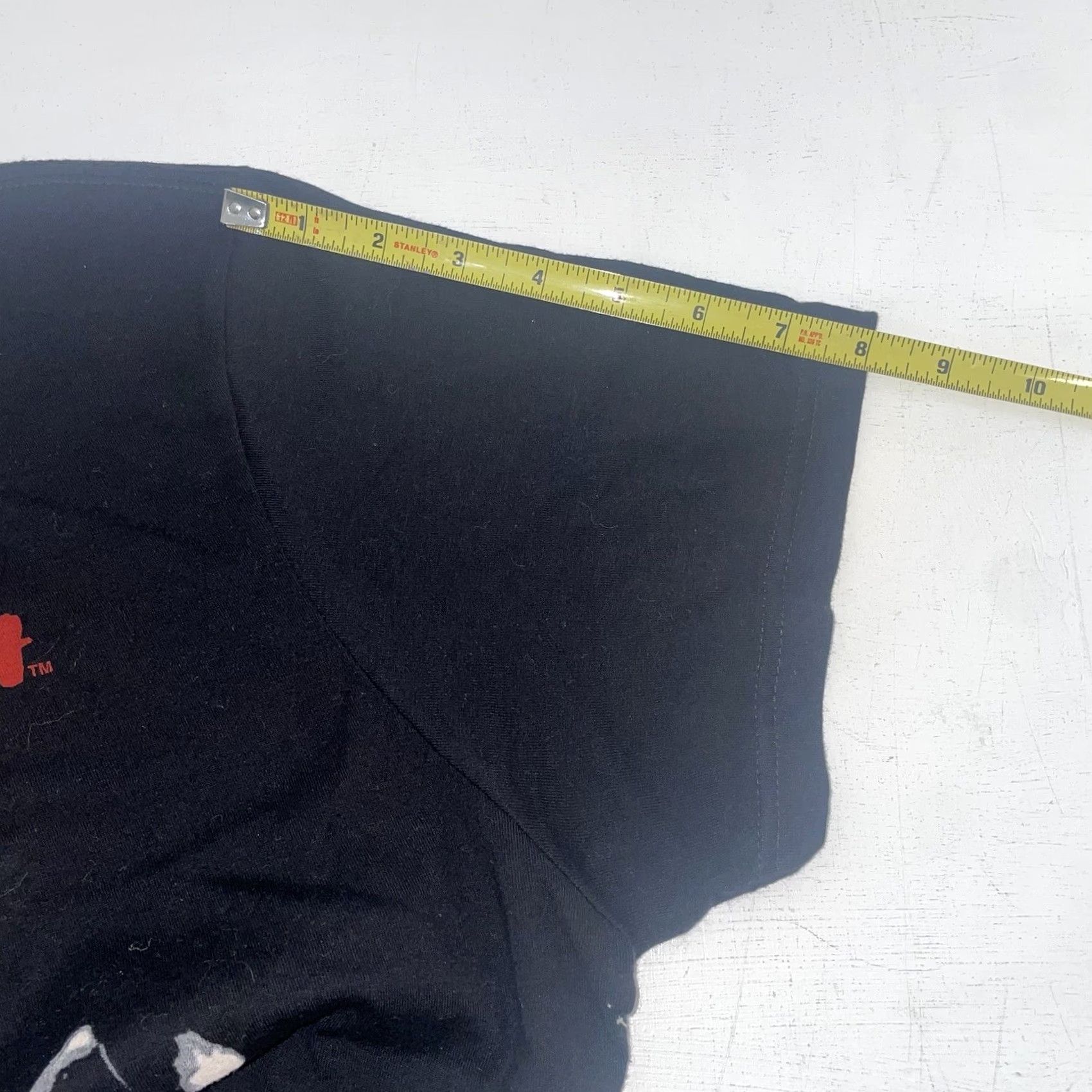 Vintage Friday The 13th Shirt Men L Black Crew Neck Short Sleeve Logo Knit Cotton 2010s Horror Jason Weekend Wear Adult Regular Fit Size US L / EU 52-54 / 3 - 5 Thumbnail
