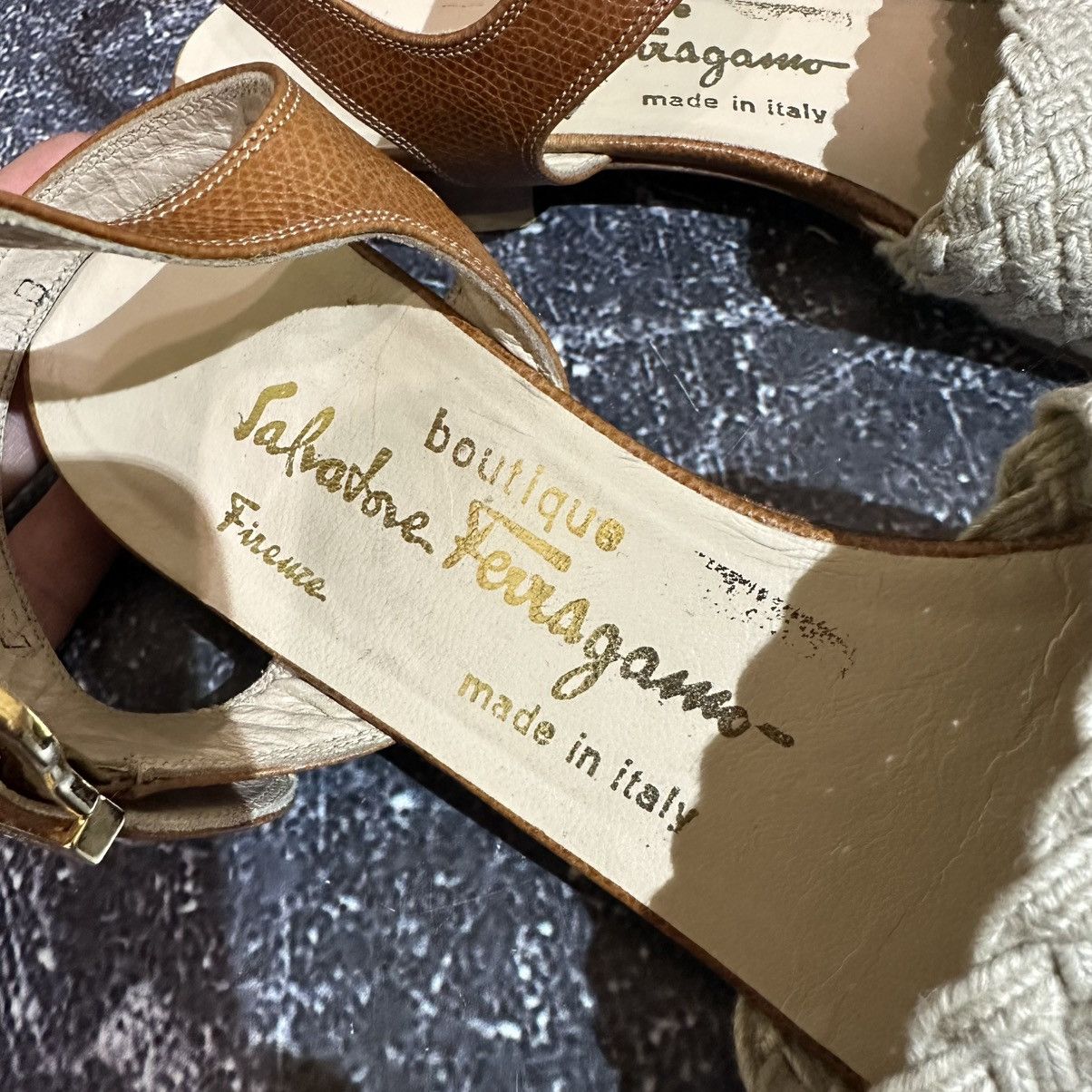 Salvatore Ferragamo Salvatore Ferragamo Women’s Leather Sandals Flats Size 6 Size US 6 / IT 36 - 10 Thumbnail