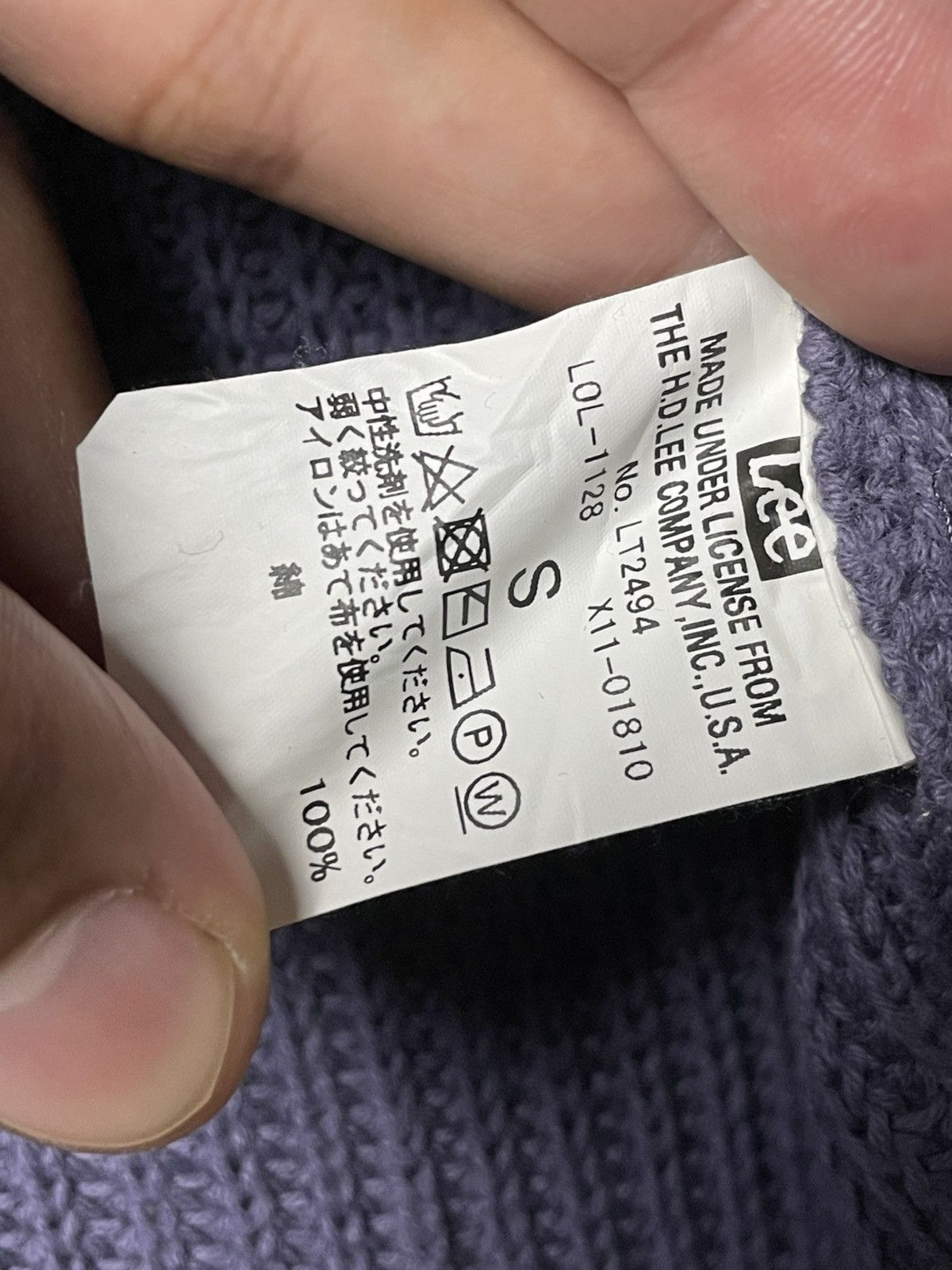 Designer × Lee × Vintage Lee Vintage Knitwear Pullover (43) Size US S / EU 44-46 / 1 - 5 Thumbnail