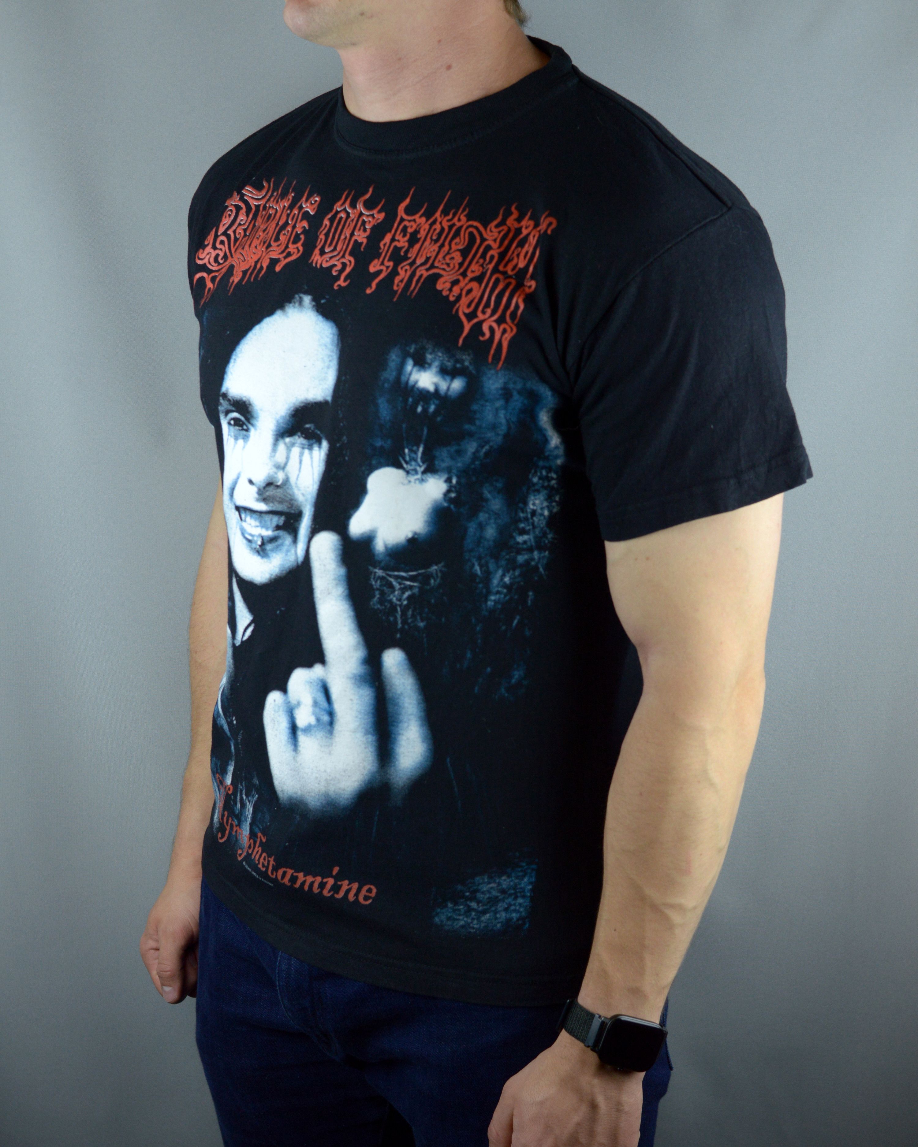 Band Tees × Vintage Vintage Cradle Of Filth Nymphetamine t shirt Size US M / EU 48-50 / 2 - 2 Thumbnail