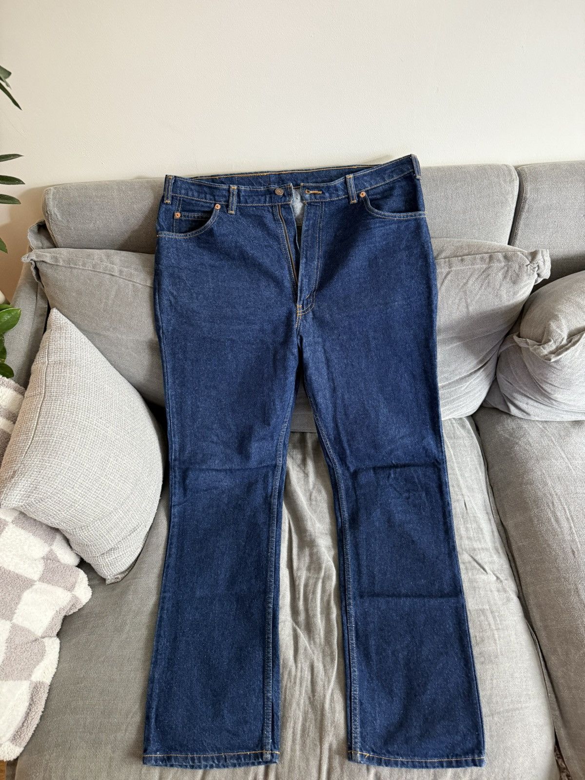 Levi's Vintage Clothing Vintage 619 Denim Jeans 36x34 Orange Tab Size US 38 / EU 54 - 1 Thumbnail