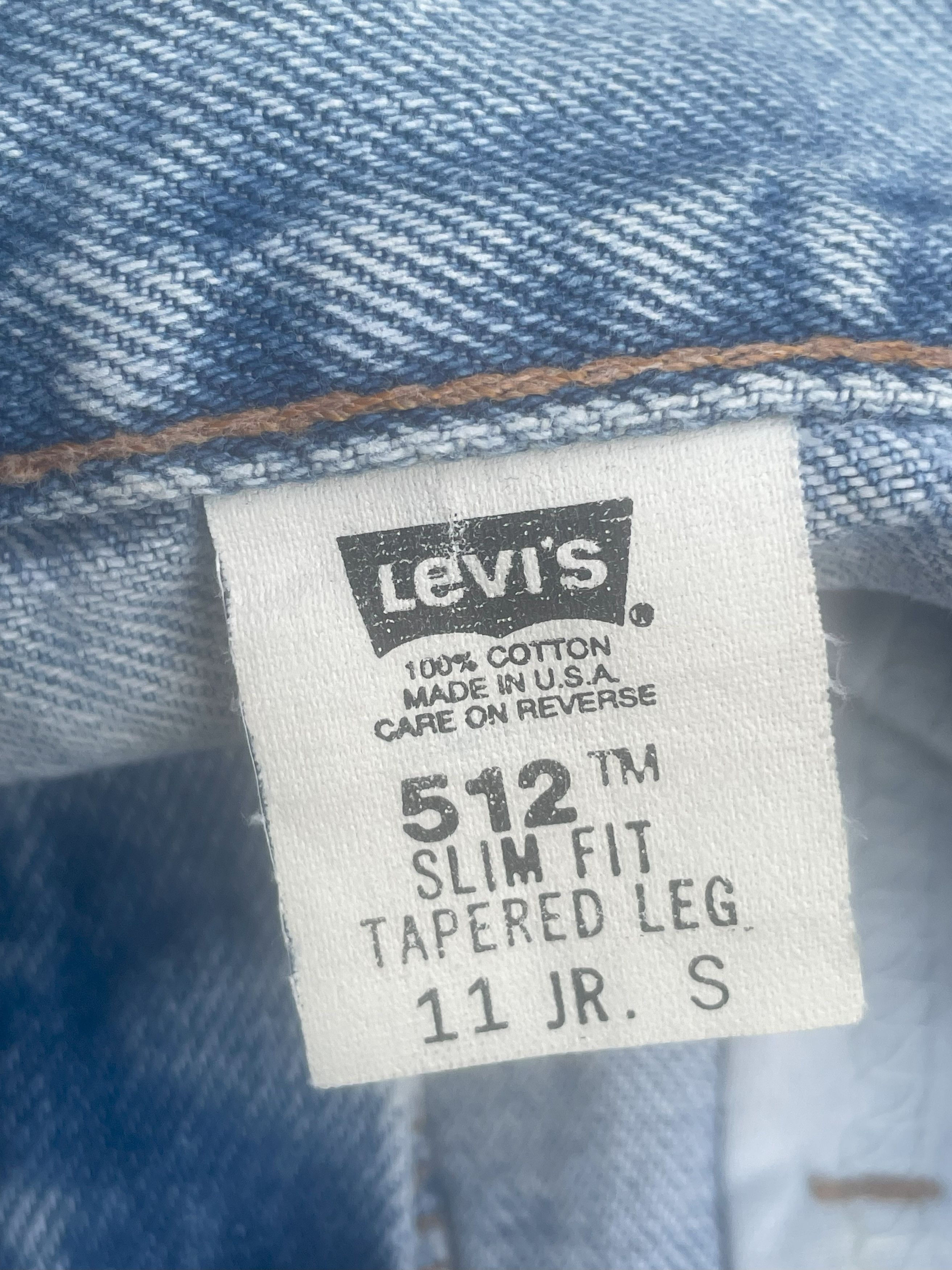 Levi's Vintage Levis 512 Faded Wash Denim Size US 30 / EU 46 - 12 Thumbnail