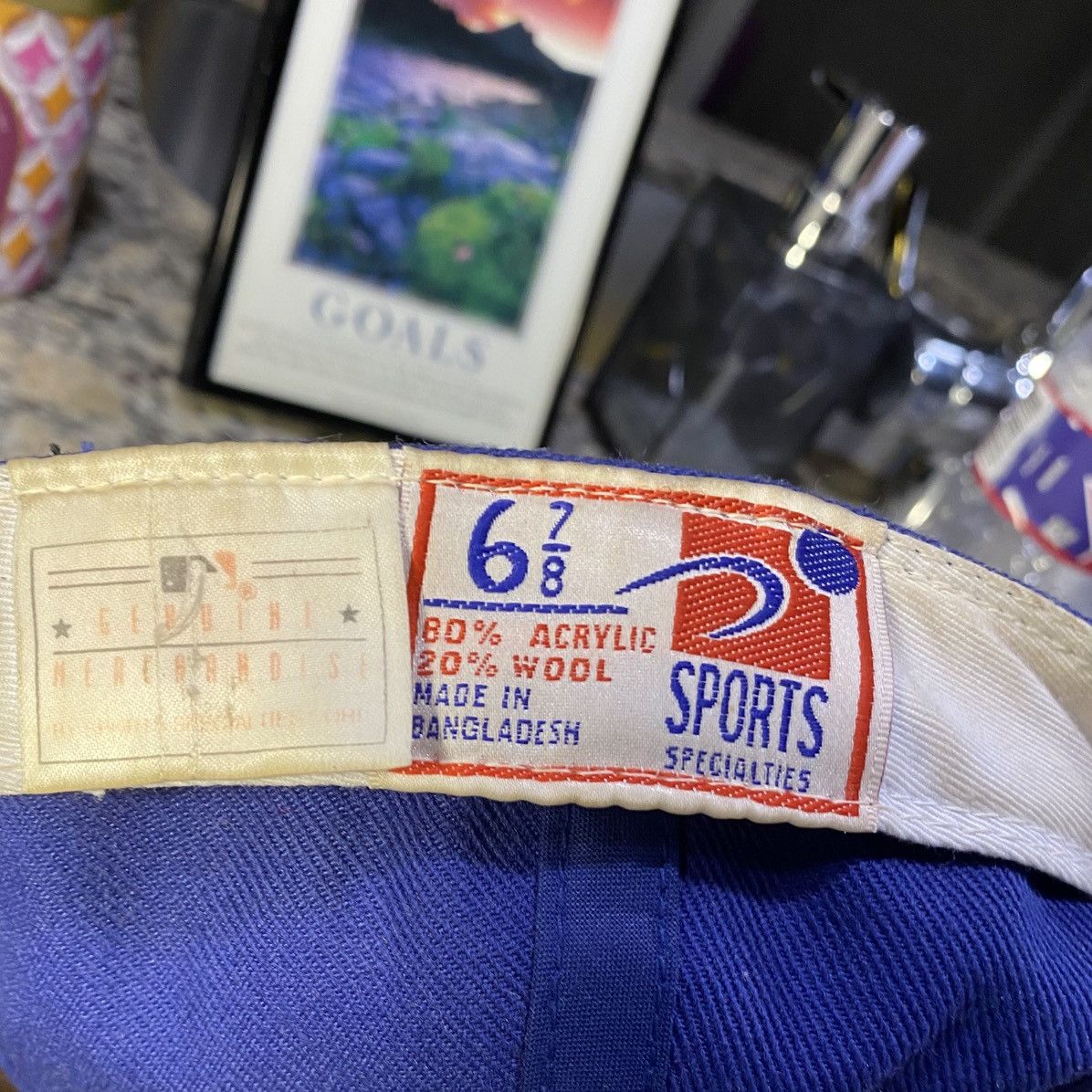 Sports Specialties Vintage LA Dodgers Fitted Hat Sports Specialties(Size 6 7/8) Size 46 - 3 Thumbnail
