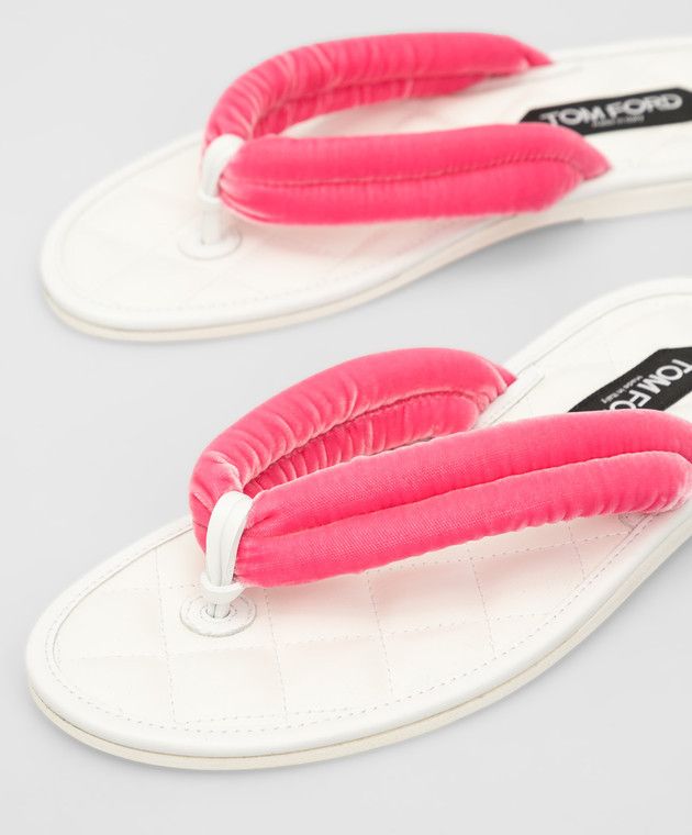 Tom Ford o1y0126 Flats in Fuchsia Size US 7 / IT 37 - 3 Thumbnail