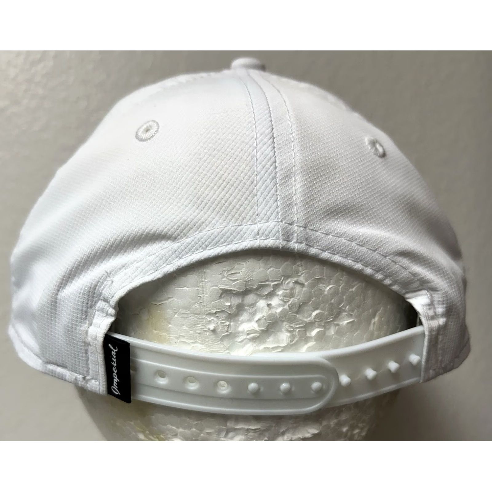 Vintage NWOT AD 40 Palm Trees Rope Snap Back Hat Cap White/Pink Small Fit UPF 50+ Womens Unisex Adults Hat Size ONE SIZE - 5 Thumbnail