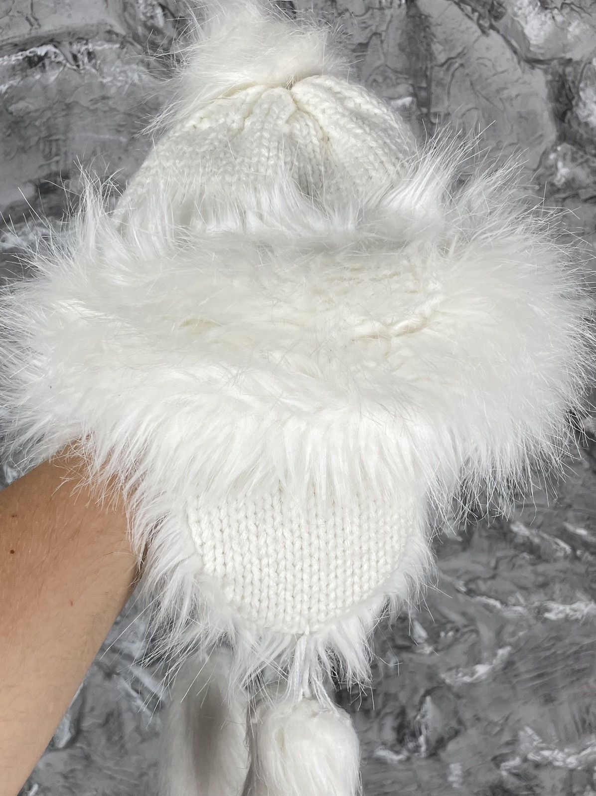 Hysteric Glamour Vintage Y2K Hello Kitty Ushanka Fur Hat Hysteric Glamour Vib Size ONE SIZE - 9 Thumbnail
