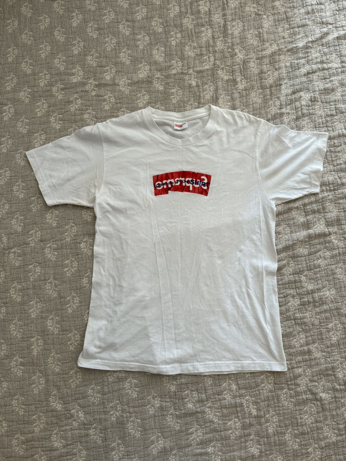 Comme des Garcons SHIRT × Supreme Supreme x CdG Box Logo Polka Dot