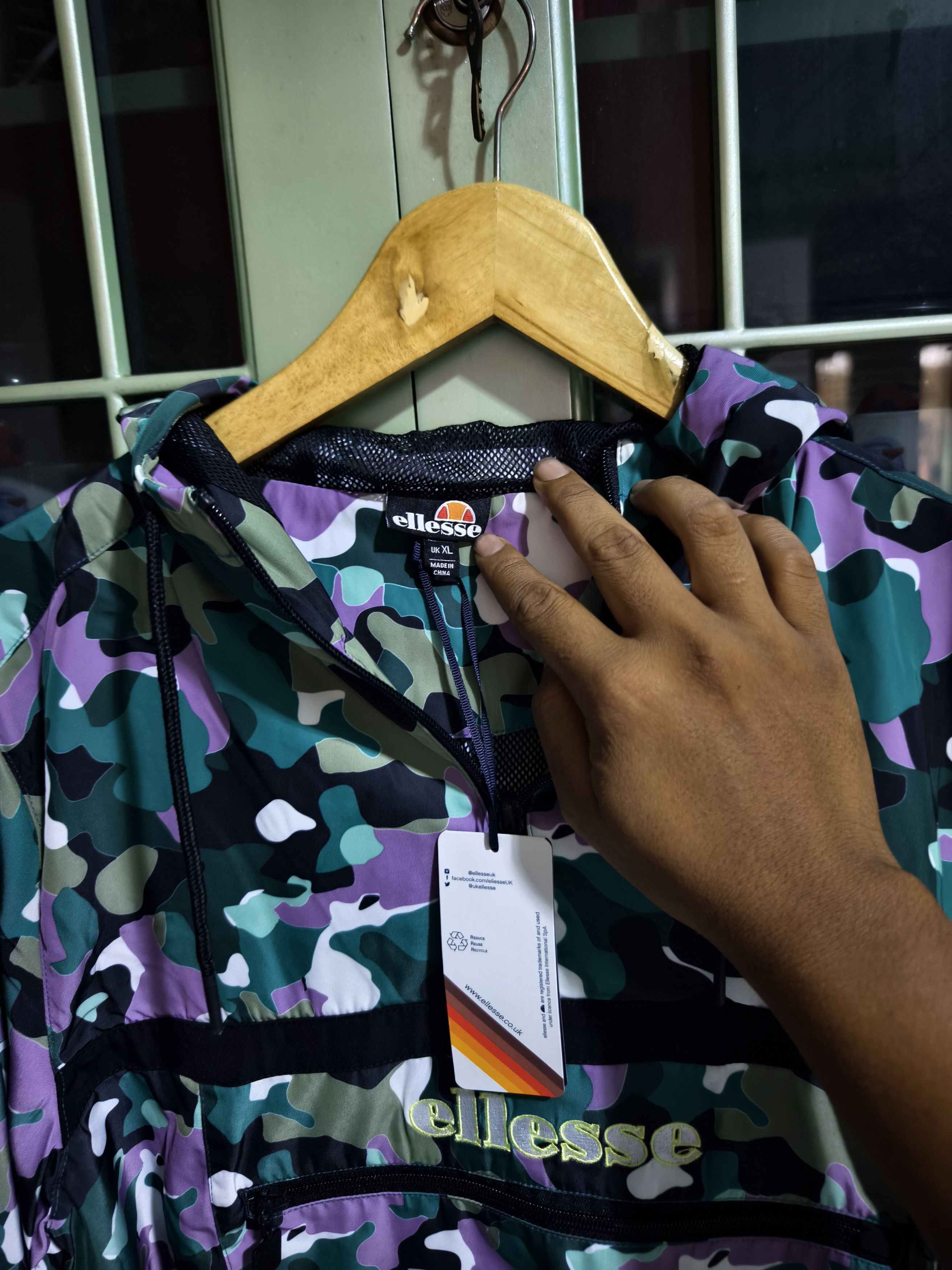 Ellesse Ellesse traxer camo jacket sza12032 Size US XL / EU 56 / 4 - 3 Thumbnail