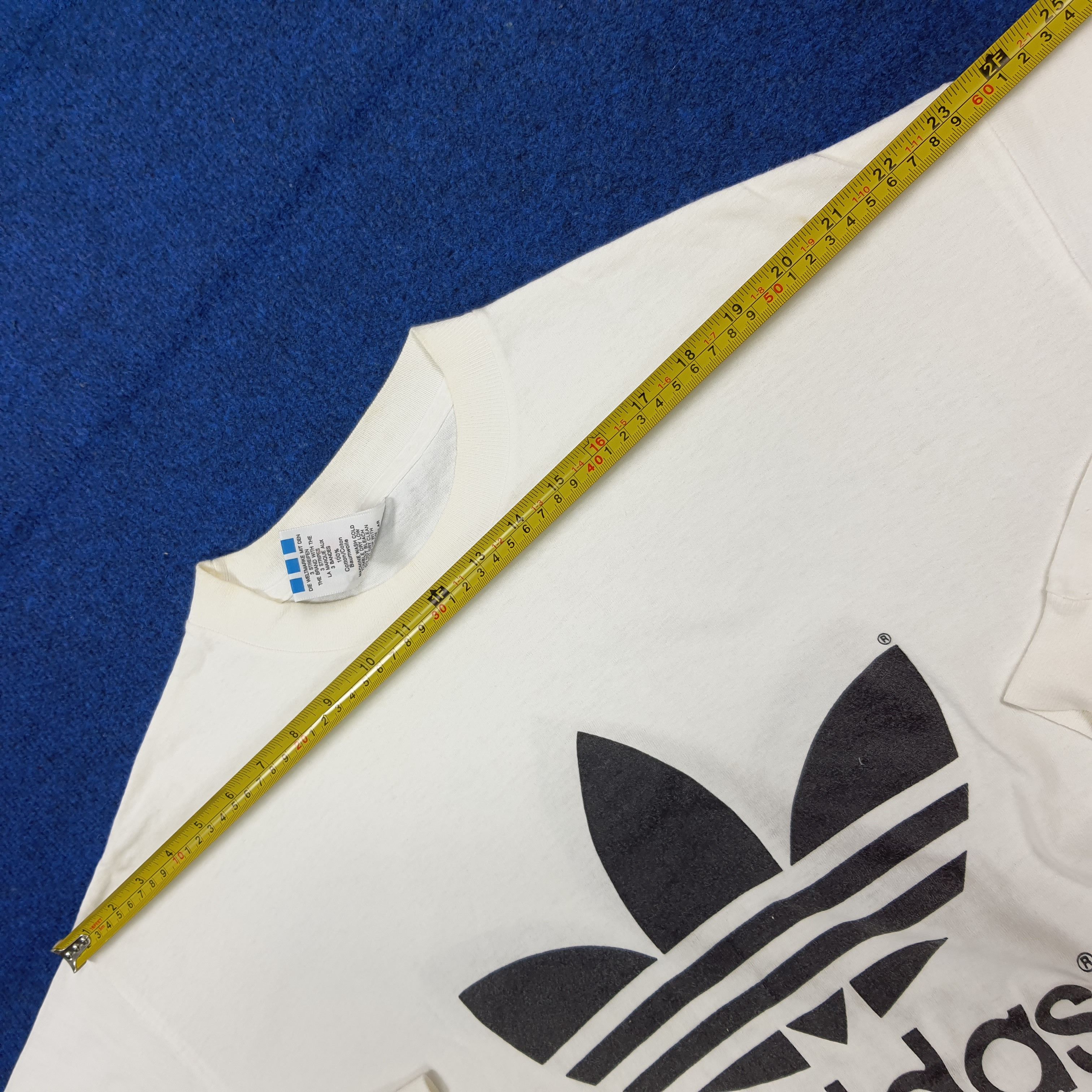 Adidas Vintage 90s Adidas Trefoil Shirt Made in USA C285N75 Size US XL / EU 56 / 4 - 9 Thumbnail