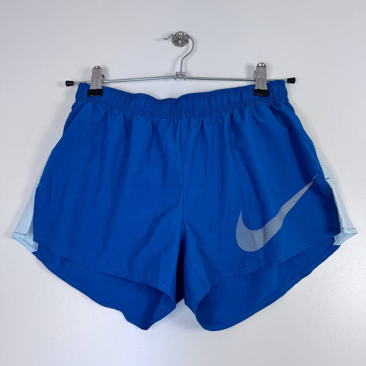 Nike Nike Dri Fit Running Shorts Blue Womens Lightweight Gym S Size 29" - 1 Thumbnail