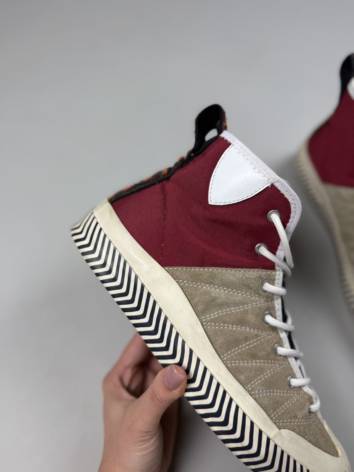 Acne Studios Acne Studios FW17 Connor High Top Sneakers Shoes Size 44 Size US 10 / EU 43 - 4 Thumbnail