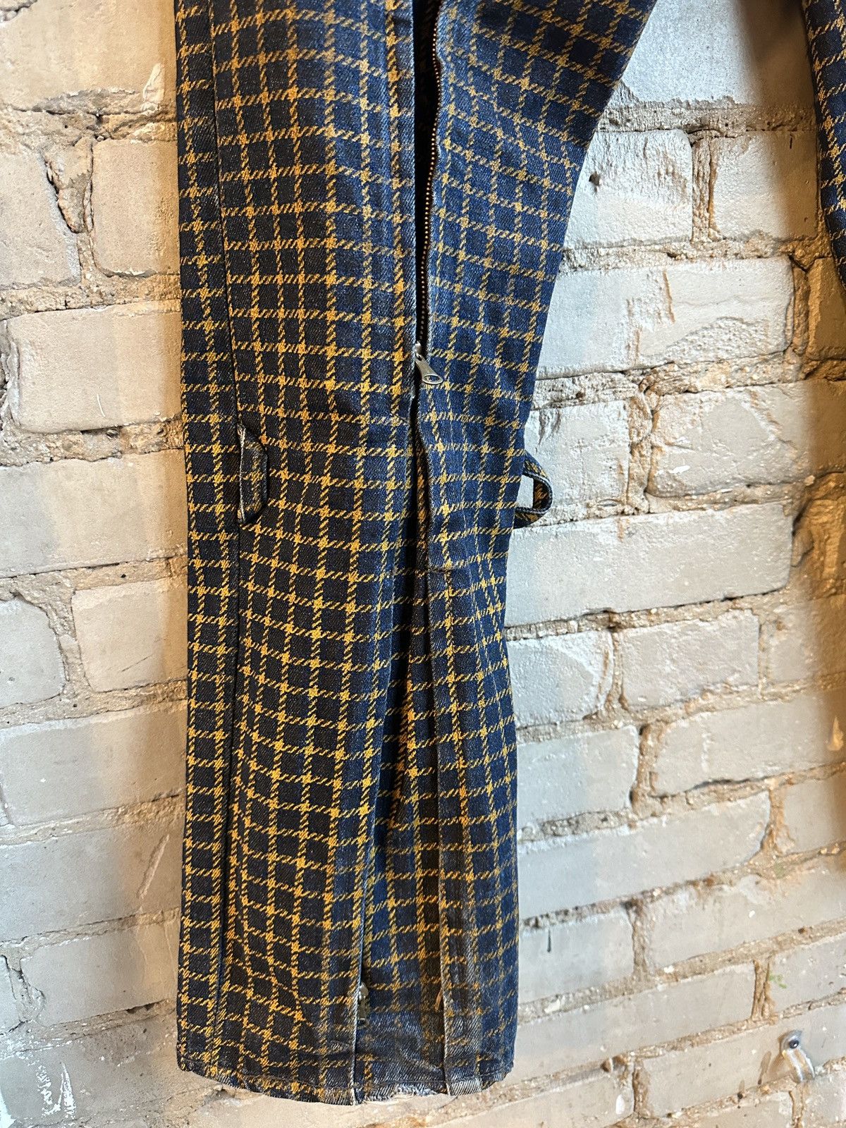 Evisu Vintage Evisu Private Stock Check Jeans Size US 31 - 3 Thumbnail