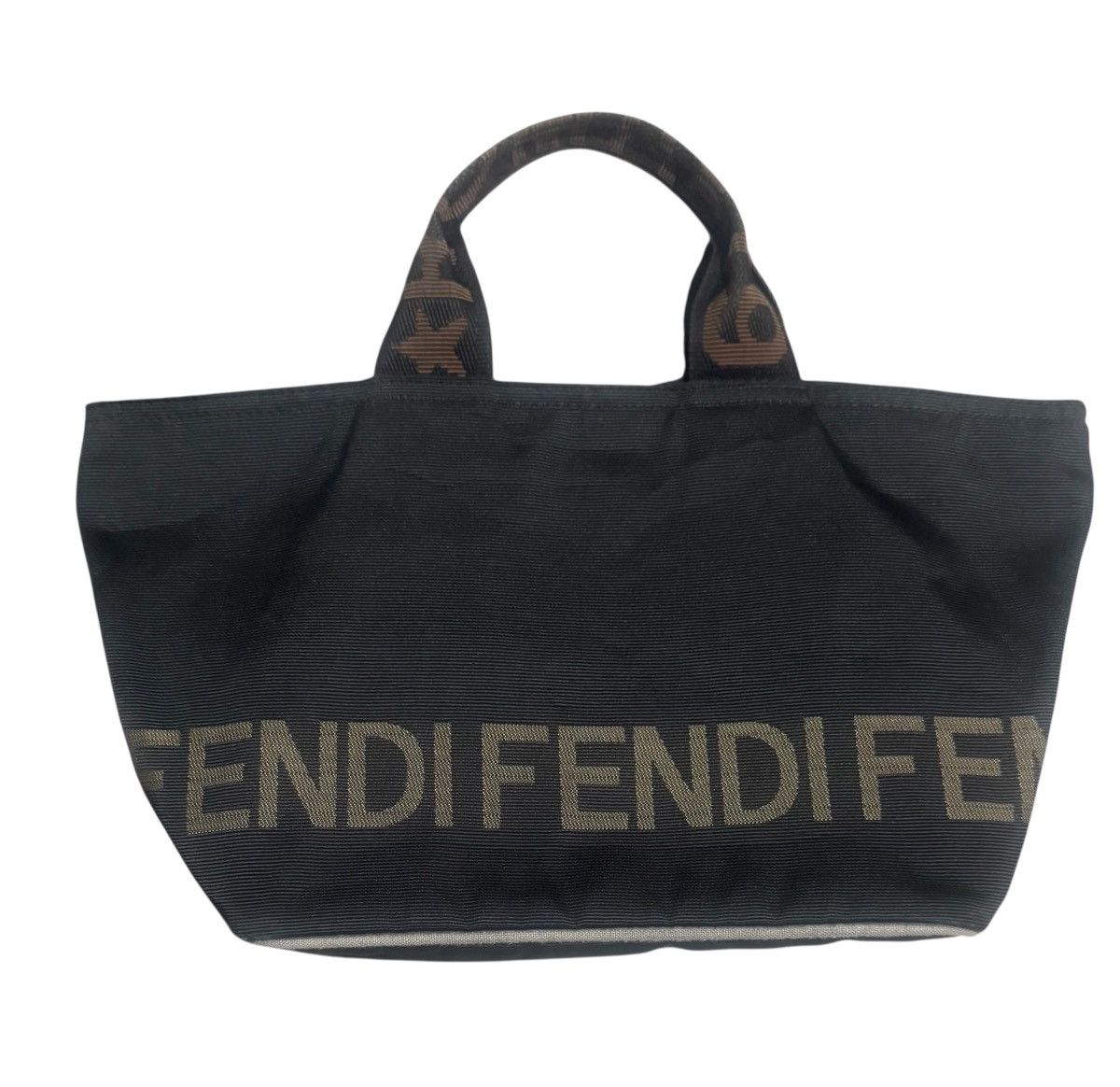 Fendi × Vintage Vintage FENDI Fabric Tote Bag Size ONE SIZE - 1 Thumbnail