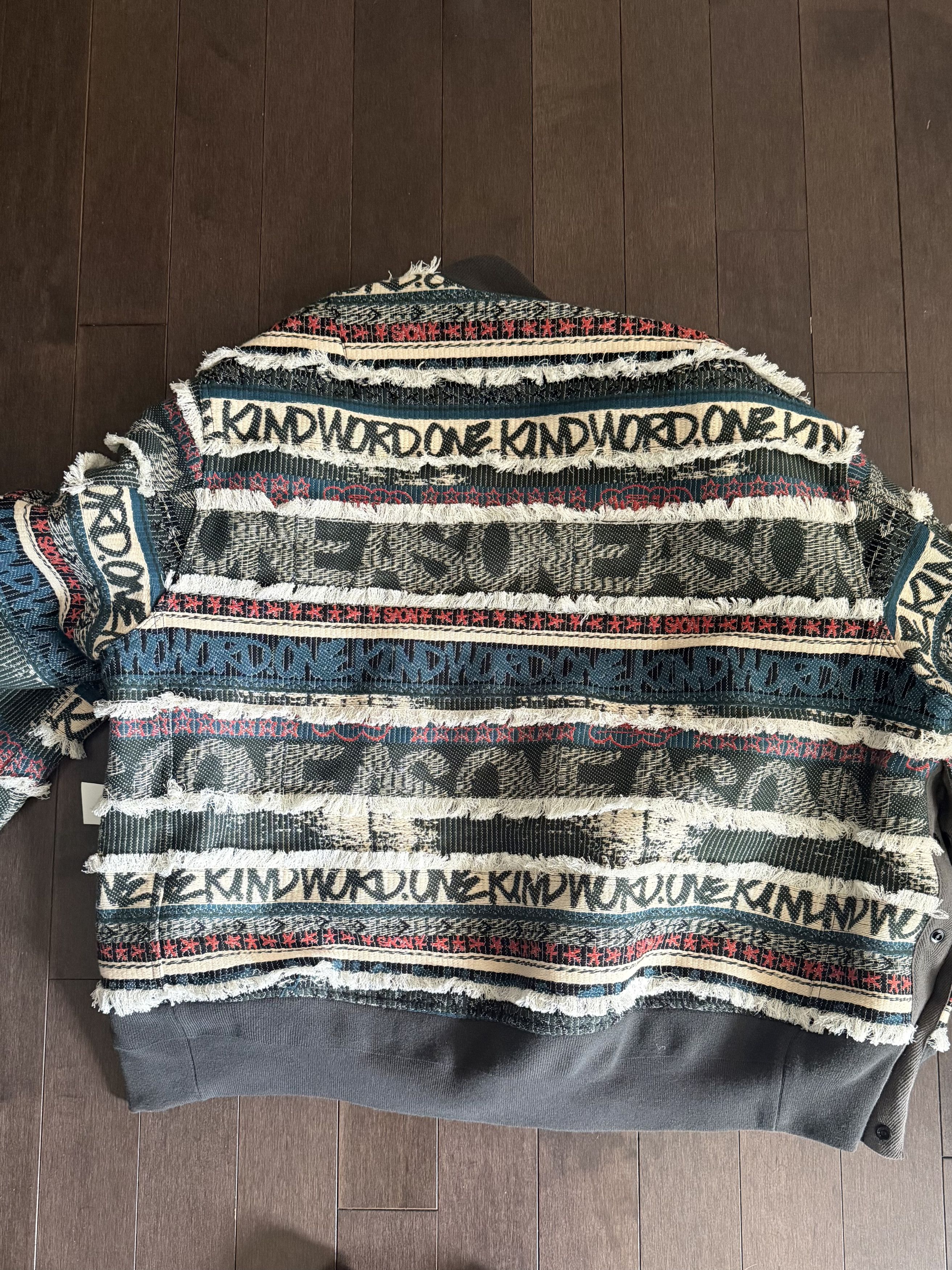 Sacai Eric Haze Jacquard Denim Jacket / Bomber w/ Tags Size US M / EU 48-50 / 2 - 7 Thumbnail