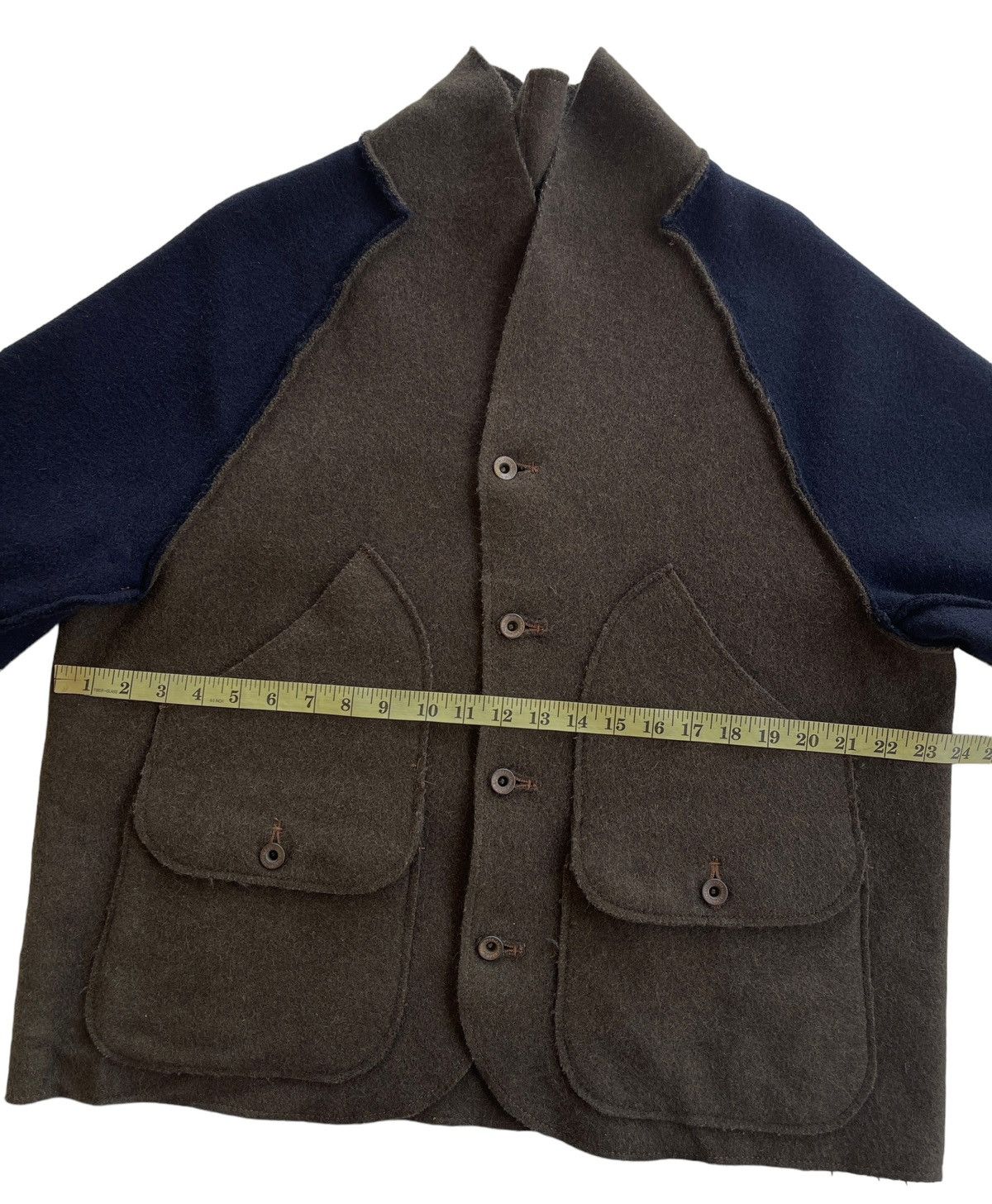 Japanese Brand Chairmade Union Made Kapital Japan Short Sleeve Wool Jacket Size US L / EU 52-54 / 3 - 10 Thumbnail