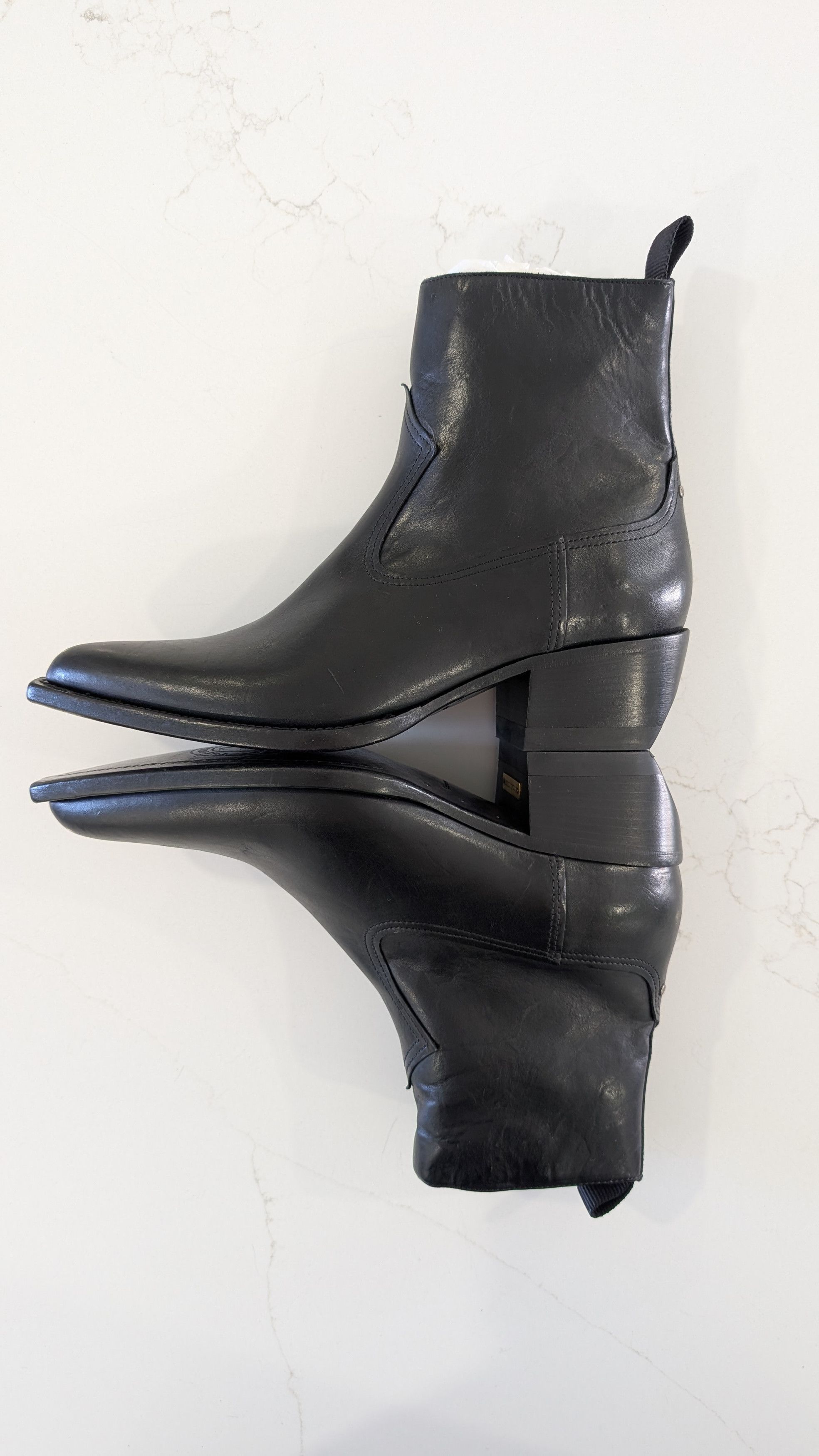 Golden Goose GOLDEN GOOSE Debbie Leather Western Ankle Boots Size 40 Size US 10 / IT 40 - 18 Thumbnail