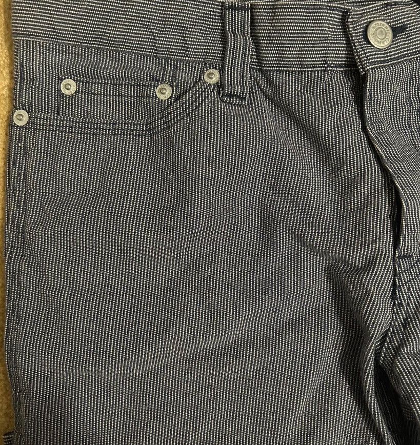 Hysteric Glamour Hysteric Glamour Pinstripe Kinky Carpenter Jeans Size US 30 / EU 46 - 2 Thumbnail
