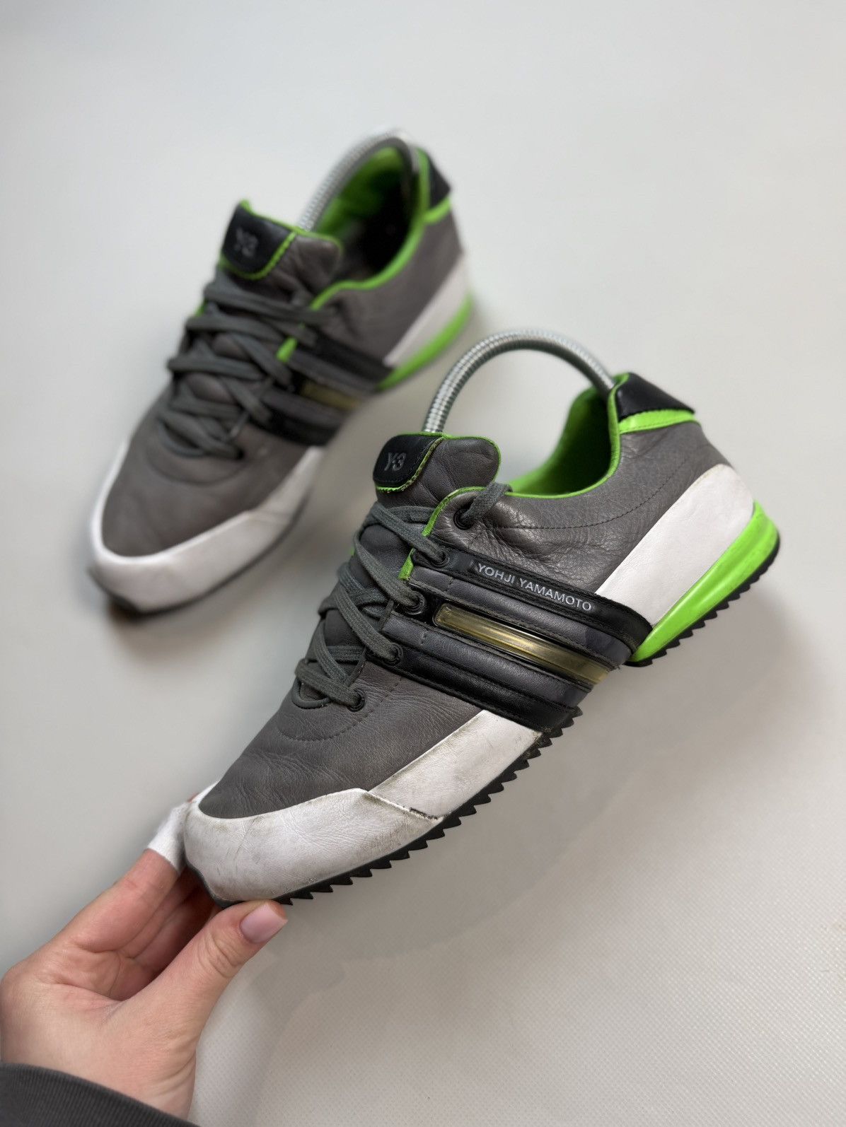 Y-3 Adidas Yohji Yamamoto Sprint Low Top Athletic Sneakers Shoes Size US 8 / EU 41 - 12 Thumbnail