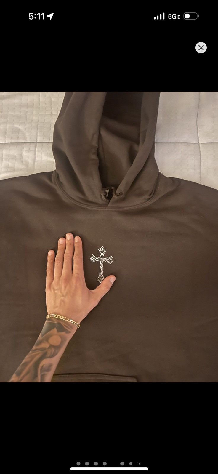 Rhinestones Streetwear Hoodie