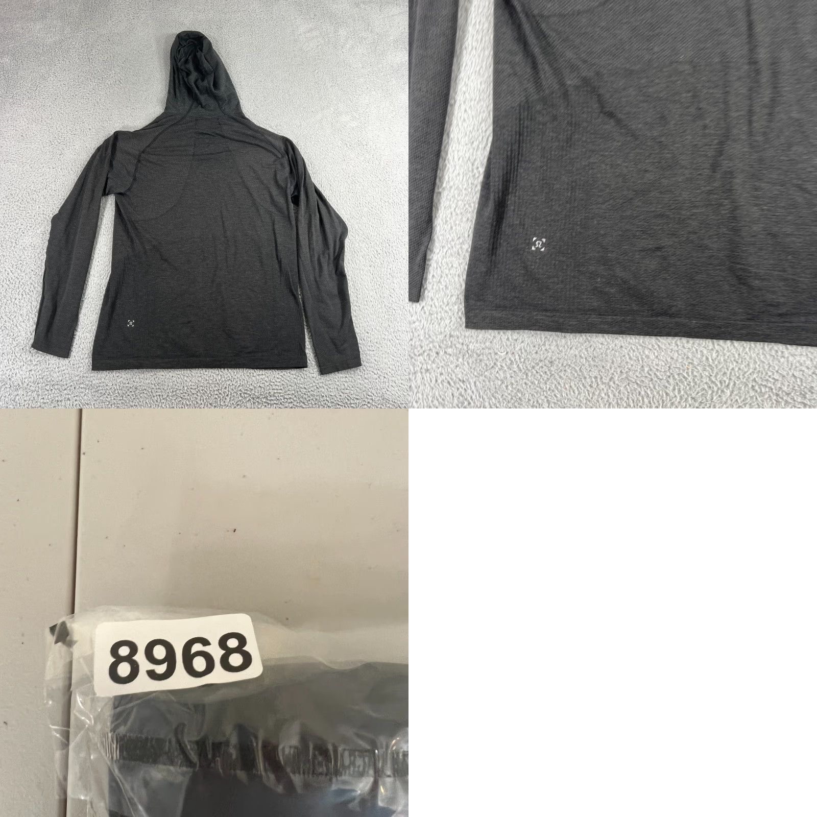 Lululemon Lululemon Hoodie Pullover Mens M Charcoal Gray 2.0 Vent Tech Hooded Activewear Soft Logo Winter Fall Spring Knit/Metal? Size M / US 6-8 / IT 42-44 - 8 Thumbnail