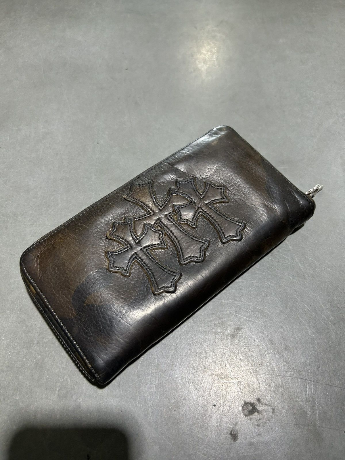 Chrome Hearts Chrome Hearts Triple Cross Zippy Wallet Size ONE SIZE - 1 Thumbnail