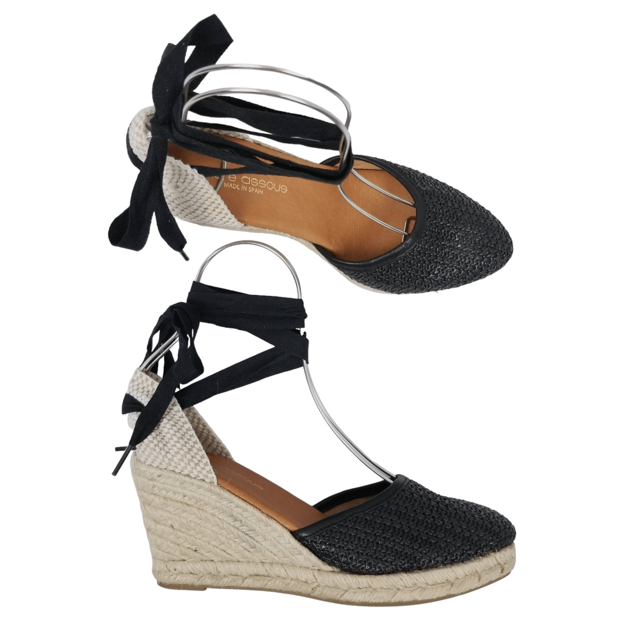 Other Andre Assous Ensley Espadrille Lace-Up Wedge Size US 8 / IT 38 - 1 Thumbnail
