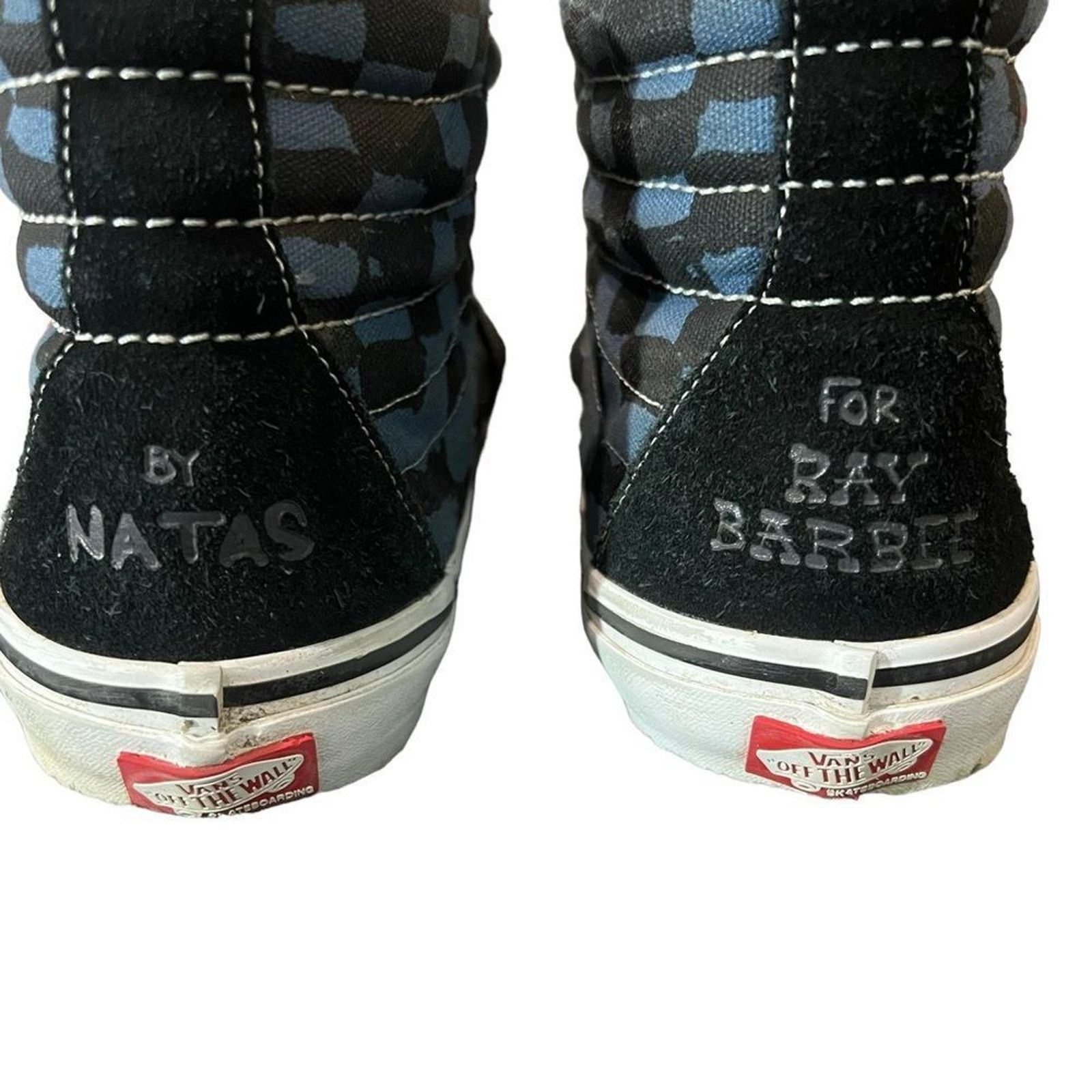 Vans Vans x Krooked Skate Sk8-Hi Camo High Top Skate Shoes Size US 10 / EU 43 - 7 Thumbnail