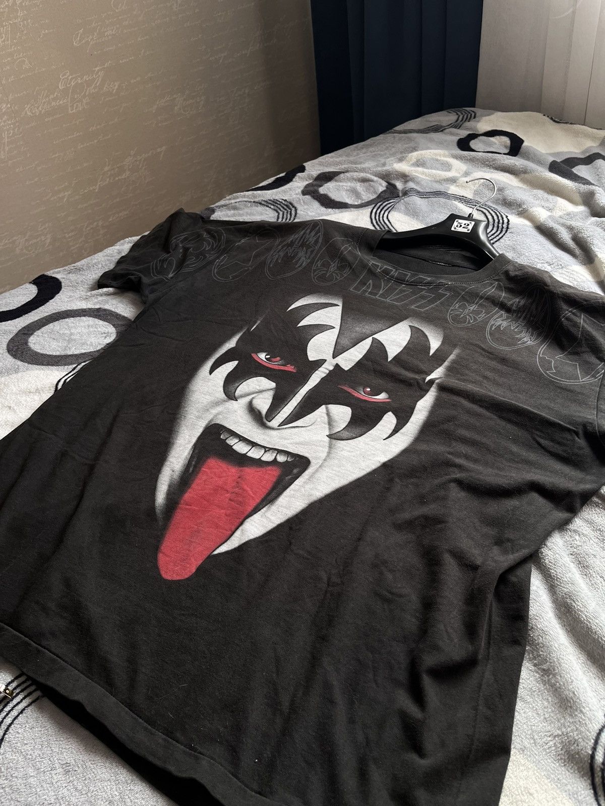 KISS × Vintage Opium y2k oversized 90s single stitch tshirt Size US XXL / EU 58 / 5 - 3 Thumbnail