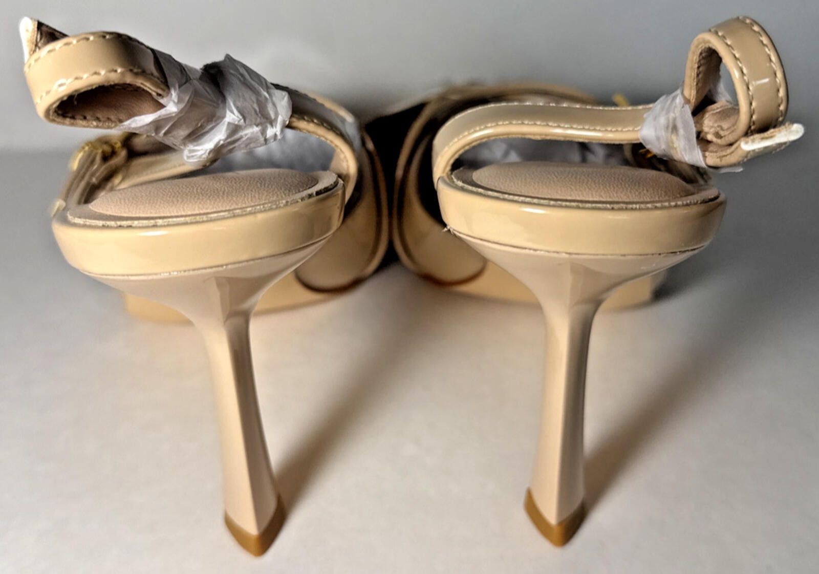 Other Susanny Closed Toe High Heels Slingback Strap Nude Womens 6 Size US 8.5 / IT 38.5 - 4 Thumbnail