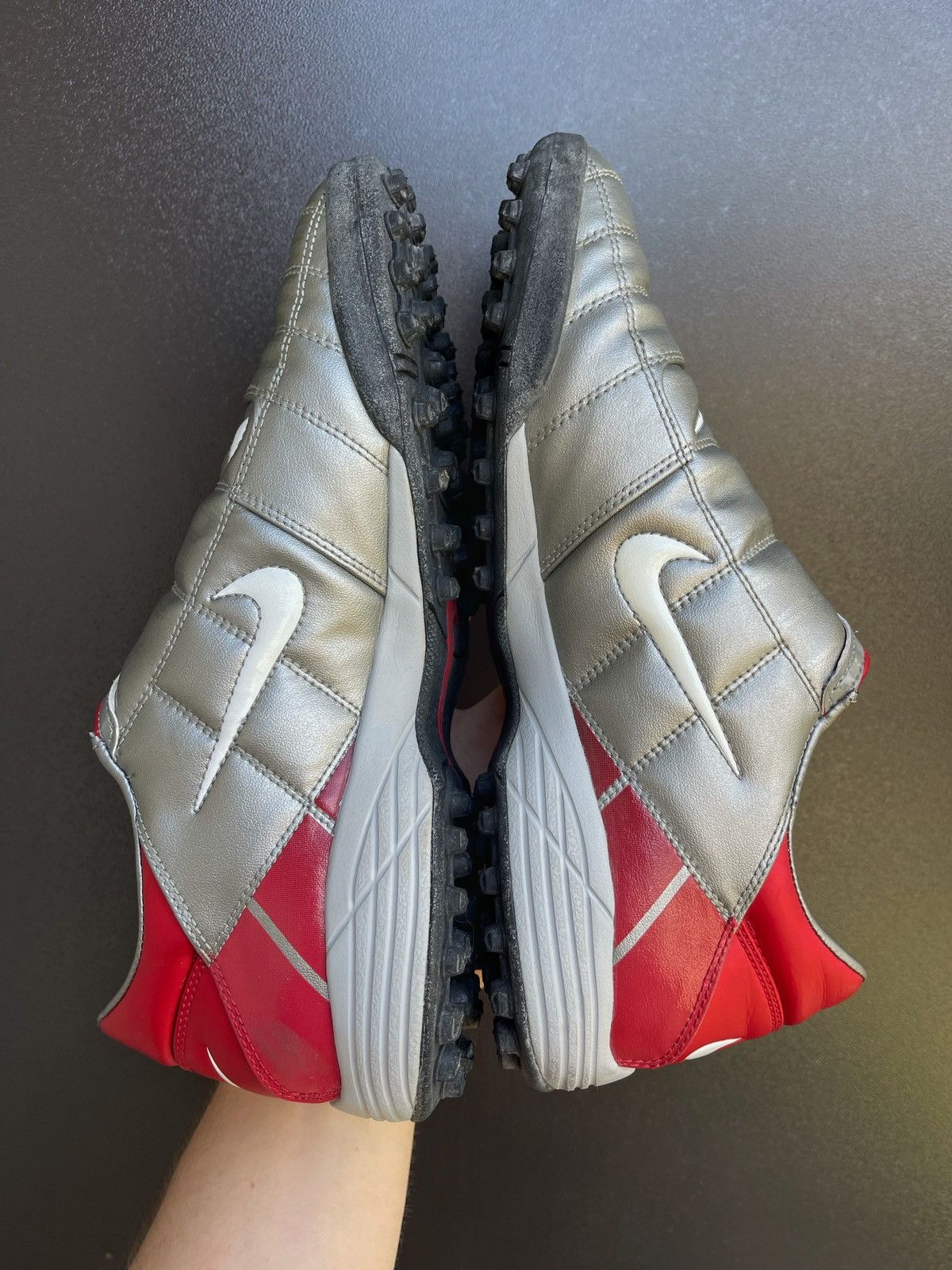 Nike Nike Air Zoom Ninety II Turf Total 90 308900-011 Red US 9 Size US 9 / EU 42 - 14 Thumbnail