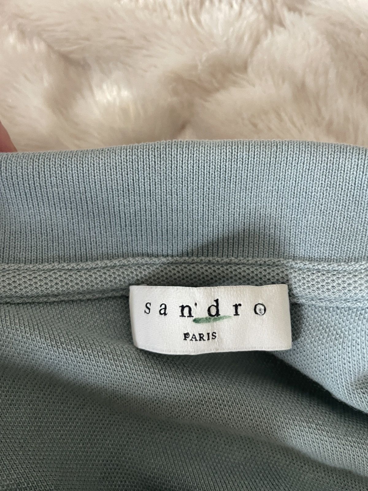 Sandro 2 Button Cotton Polo knit Size US S / EU 44-46 / 1 - 10 Thumbnail