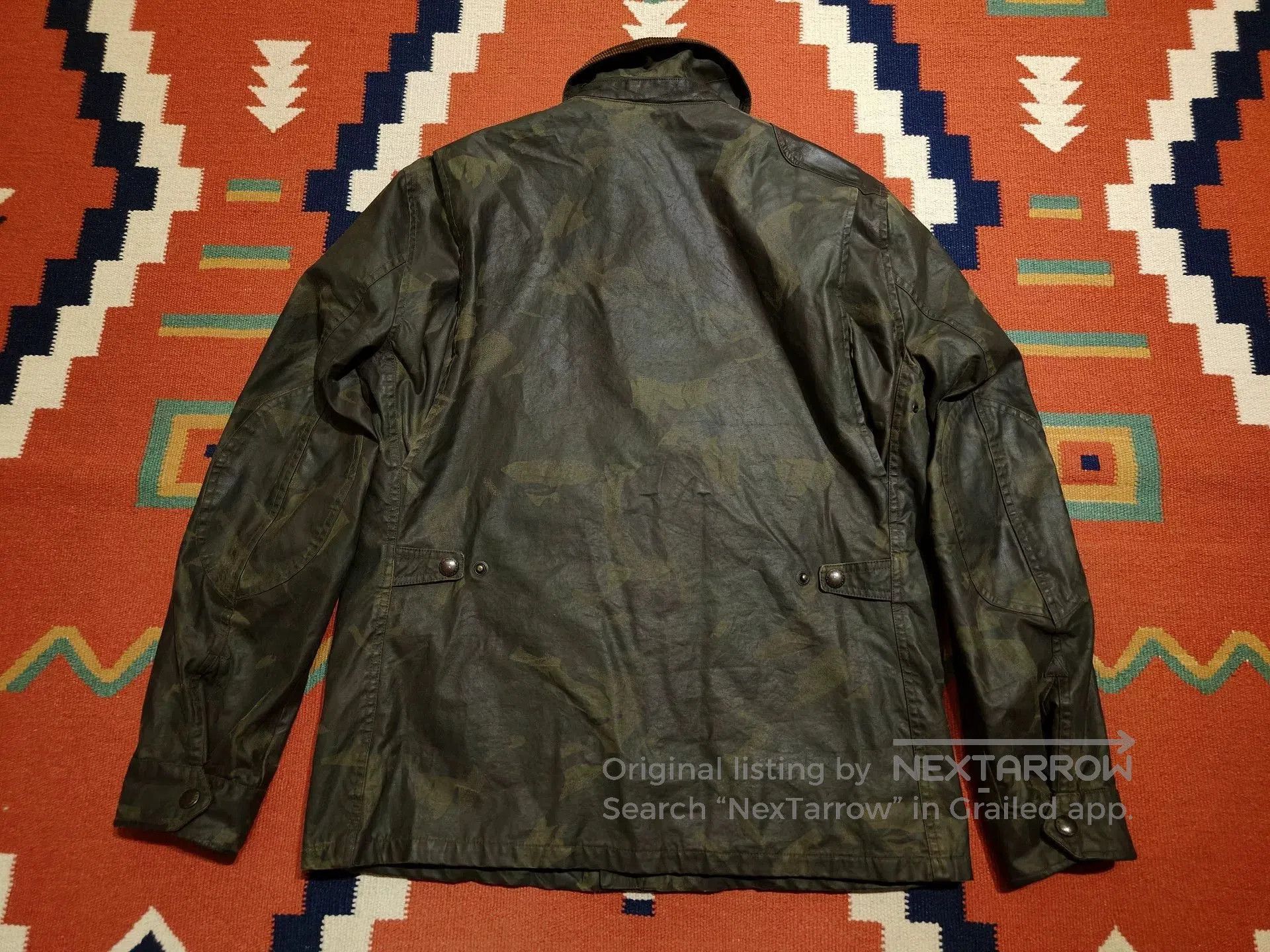 RRL Ralph Lauren Camouflage Waxed Jacket by Ralph Lauren. Size US M / EU 48-50 / 2 - 3 Thumbnail