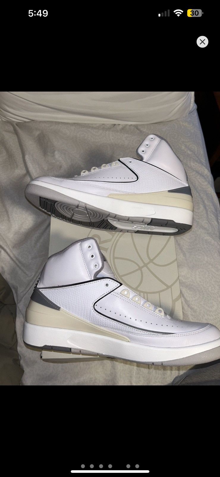 Jordan Brand Jordan 2 Cement Grey Size US 11 / EU 44 - 5 Thumbnail