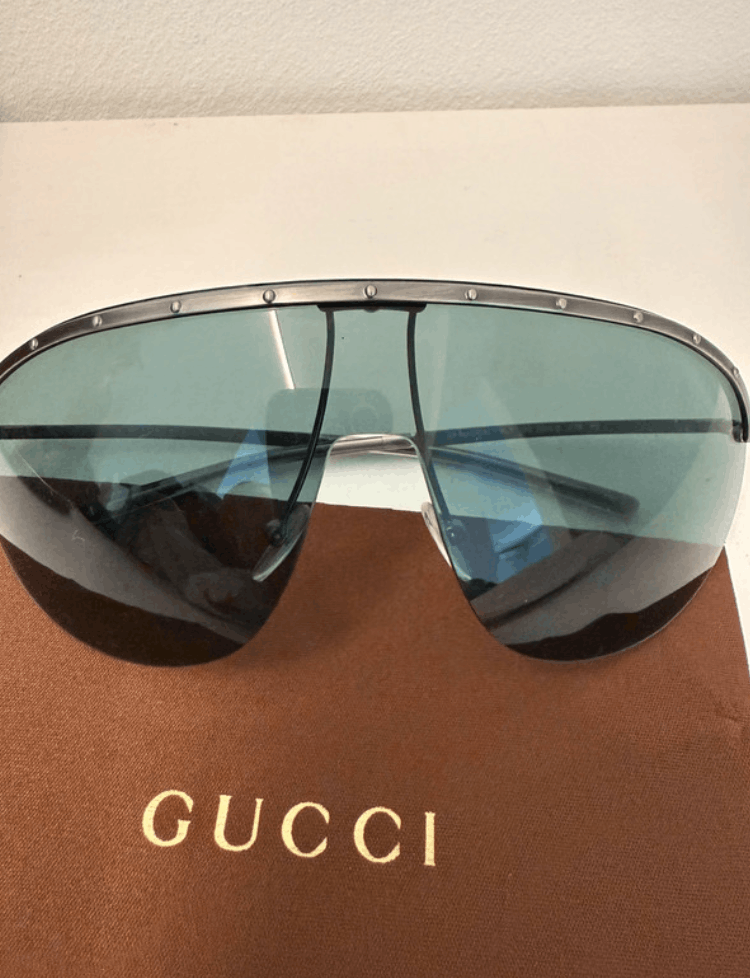 Gucci Gucci Sunglasses GG2686 Silver Vintage Tom Ford Rare Iconic Size ONE SIZE - 1 Thumbnail