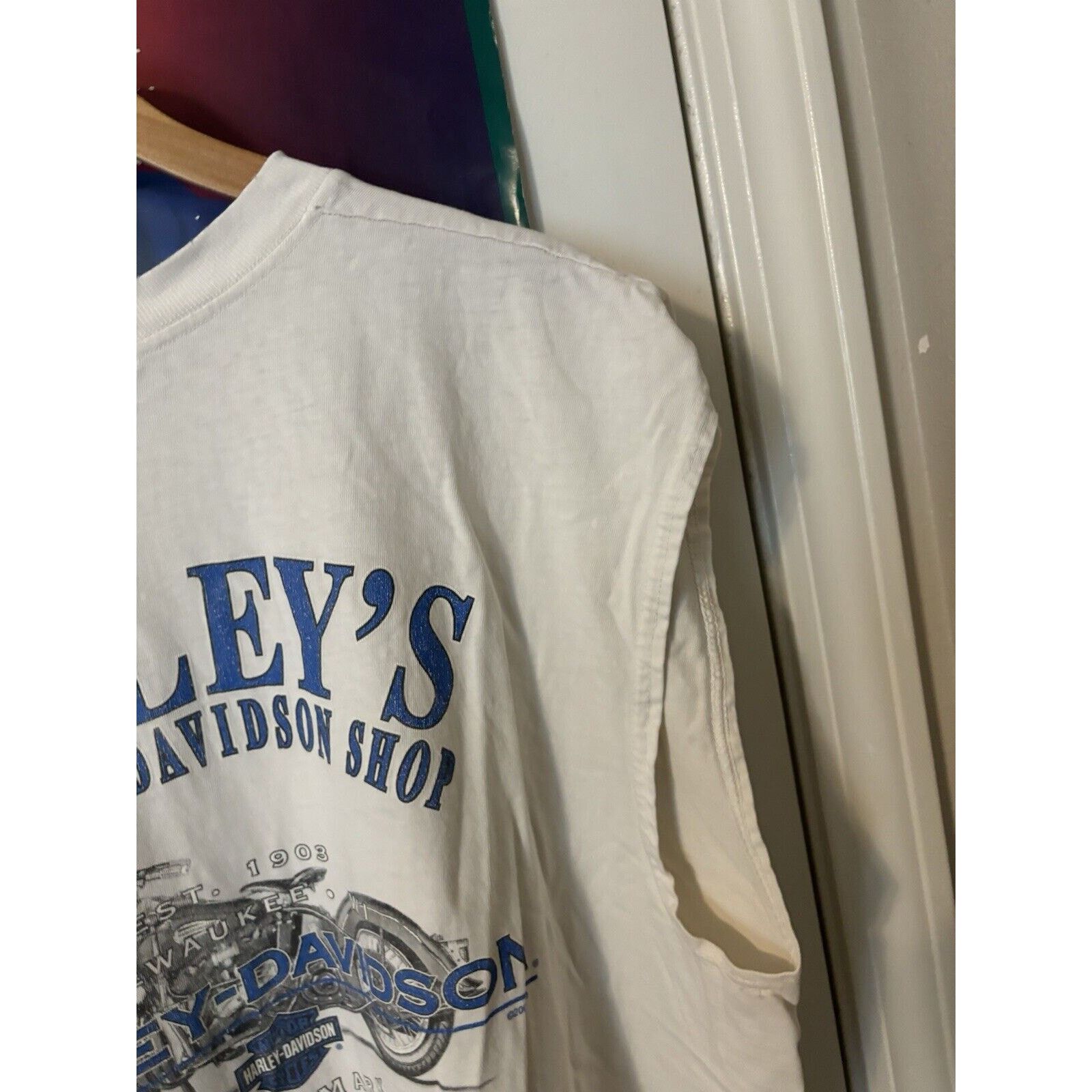 Other vintage sleeveless harley davidson motorcycle tshirt size XL Size US XL / EU 56 / 4 - 7 Thumbnail