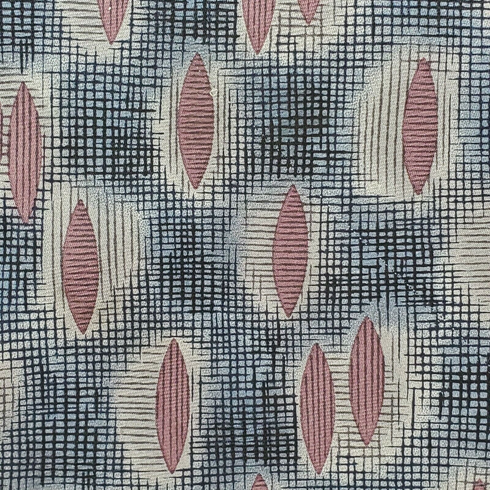 Stafford Stafford Abstract Blue Purple Silk Wide Tie Classic Size ONE SIZE - 2 Thumbnail