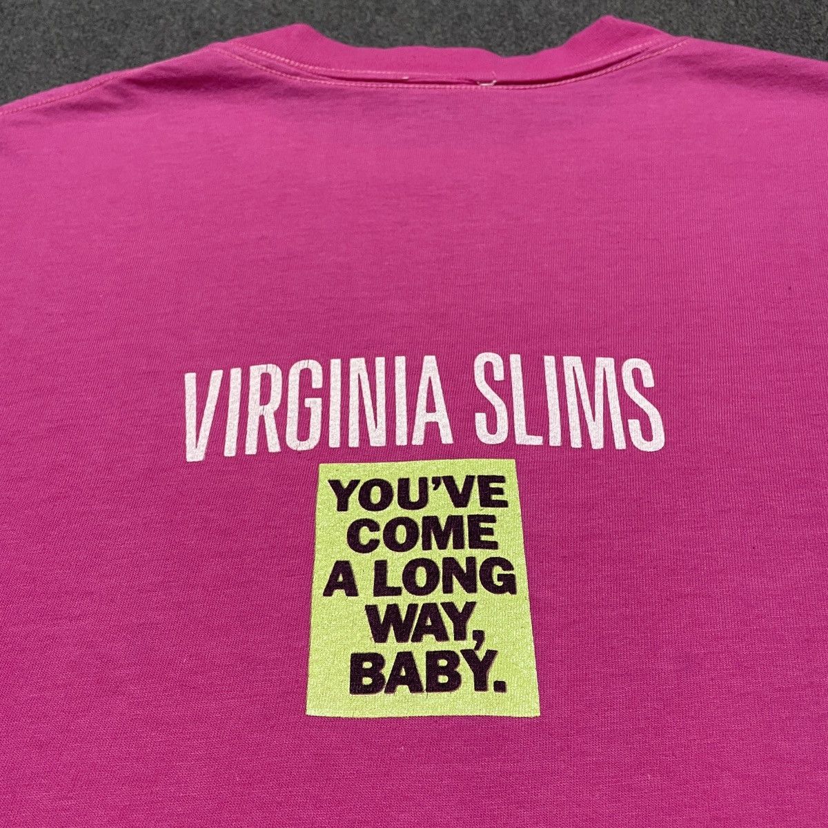 Vintage Vintage Virginia Slims Cigarettes T-shirt Size US XL / EU 56 / 4 - 2 Thumbnail