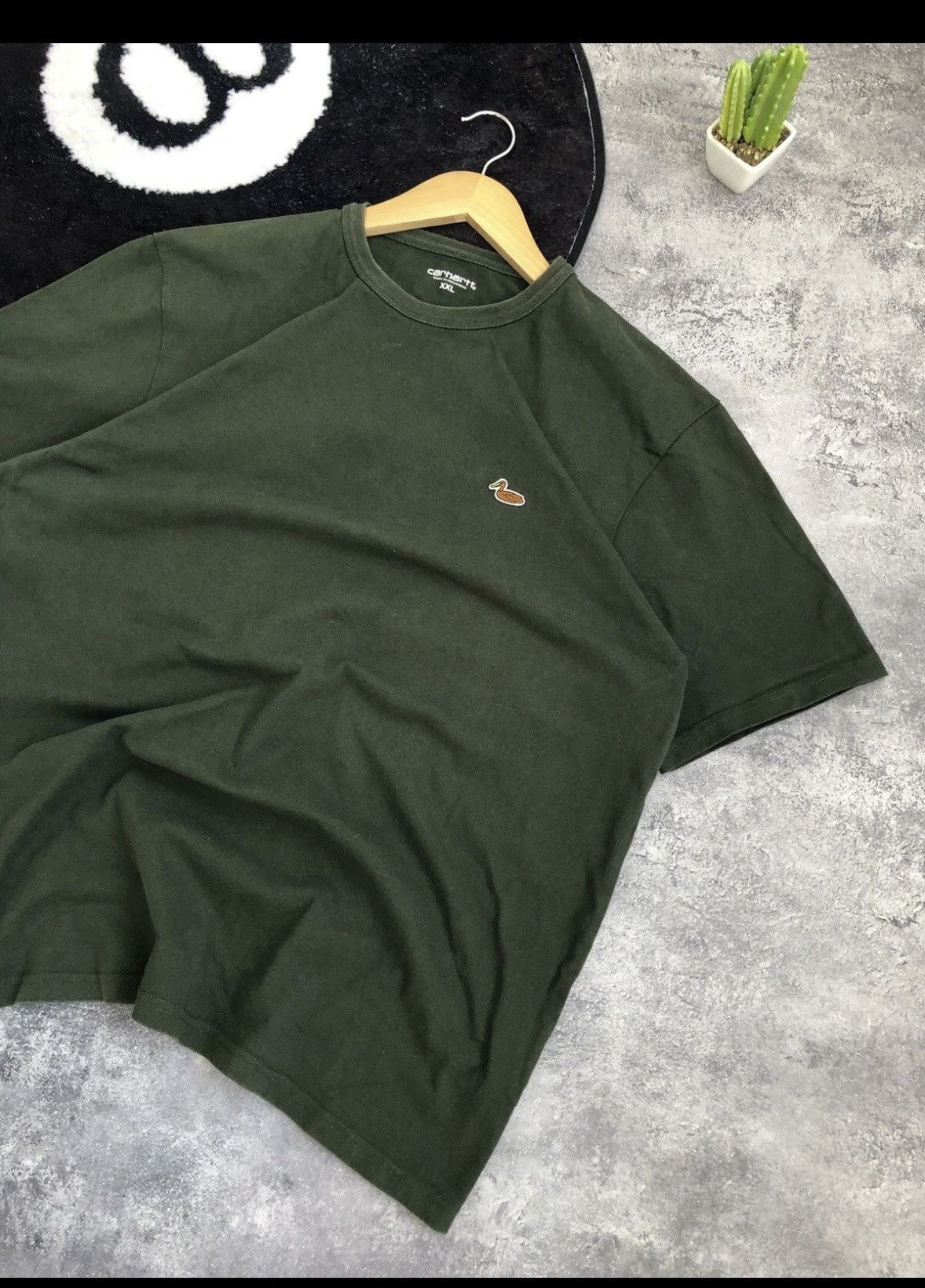 Carhartt CARHARTT Streetwear Mini Duck Logo Hype Navy Green Owersized Size US XXL / EU 58 / 5 - 2 Thumbnail