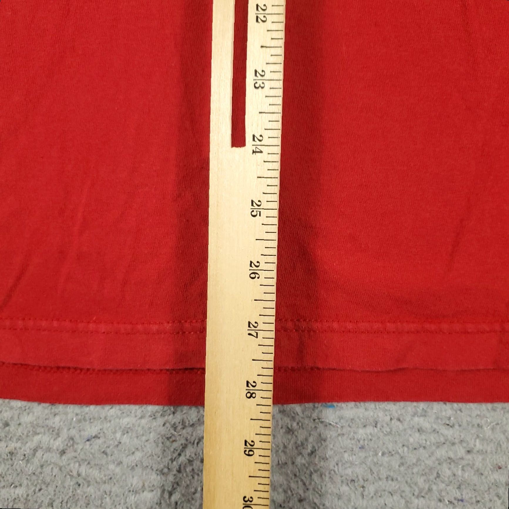 Nike Nike T-Shirt Mens XL Red Swoosh Casual Short Sleeve Adult Shirt Size US XL / EU 56 / 4 - 4 Thumbnail
