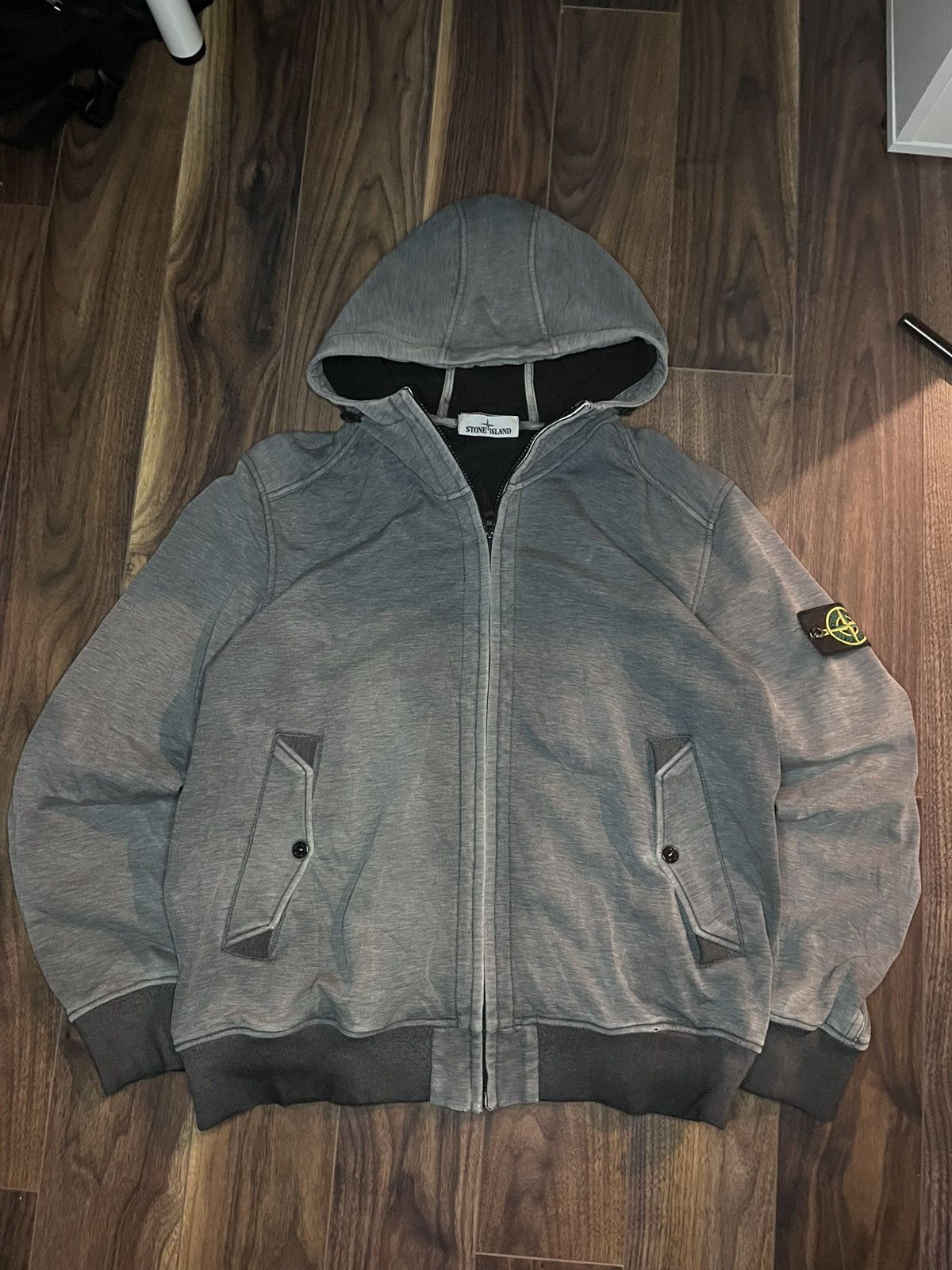 Stone Island Stone island soft shell r jacket - light grey | Grailed